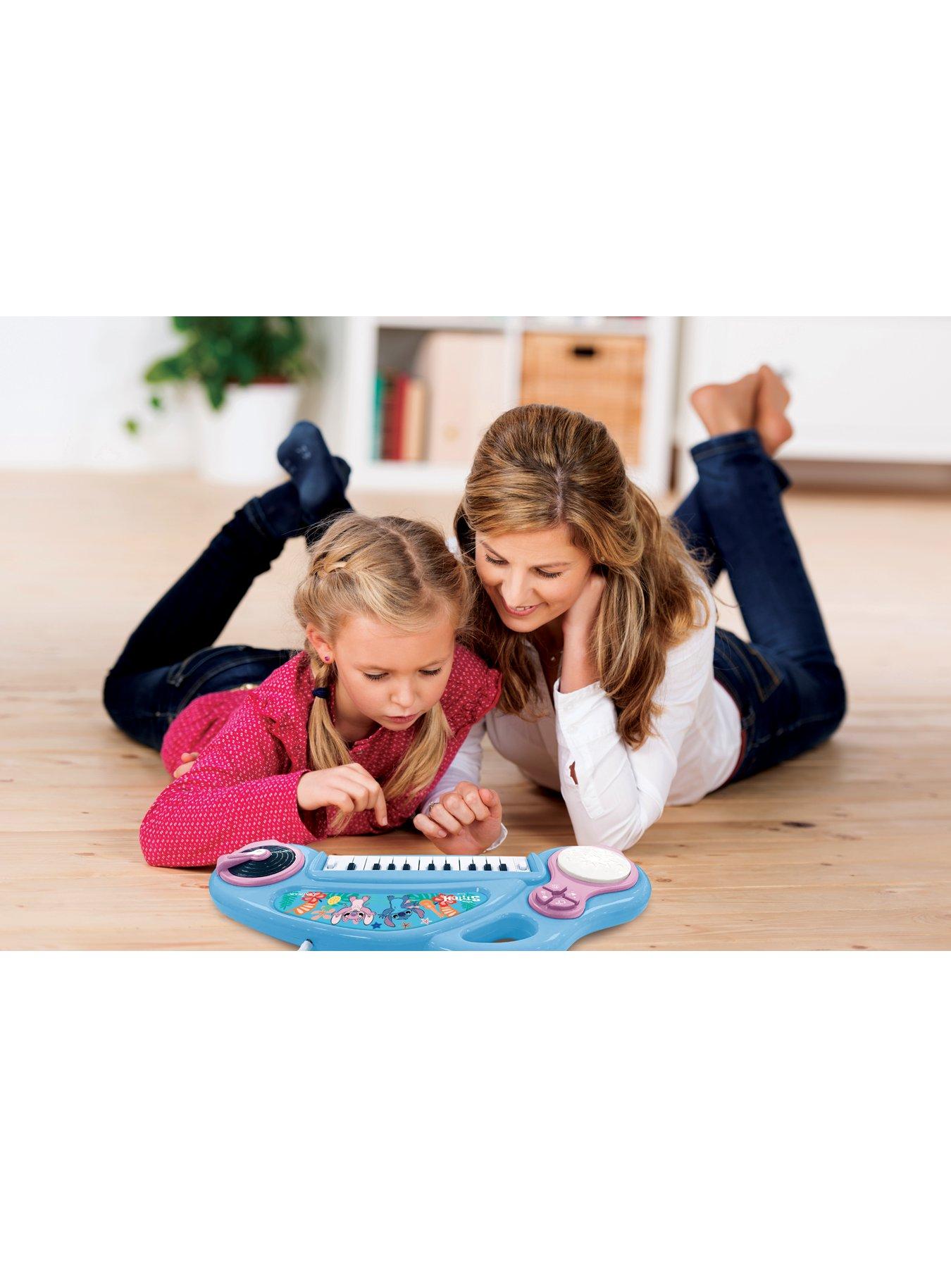 Image 4 of 6 of Disney Stitch Stitch Electronic Piano Keyboard