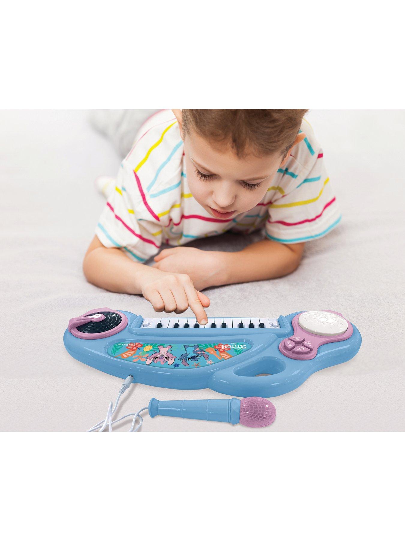Image 5 of 6 of Disney Stitch Stitch Electronic Piano Keyboard