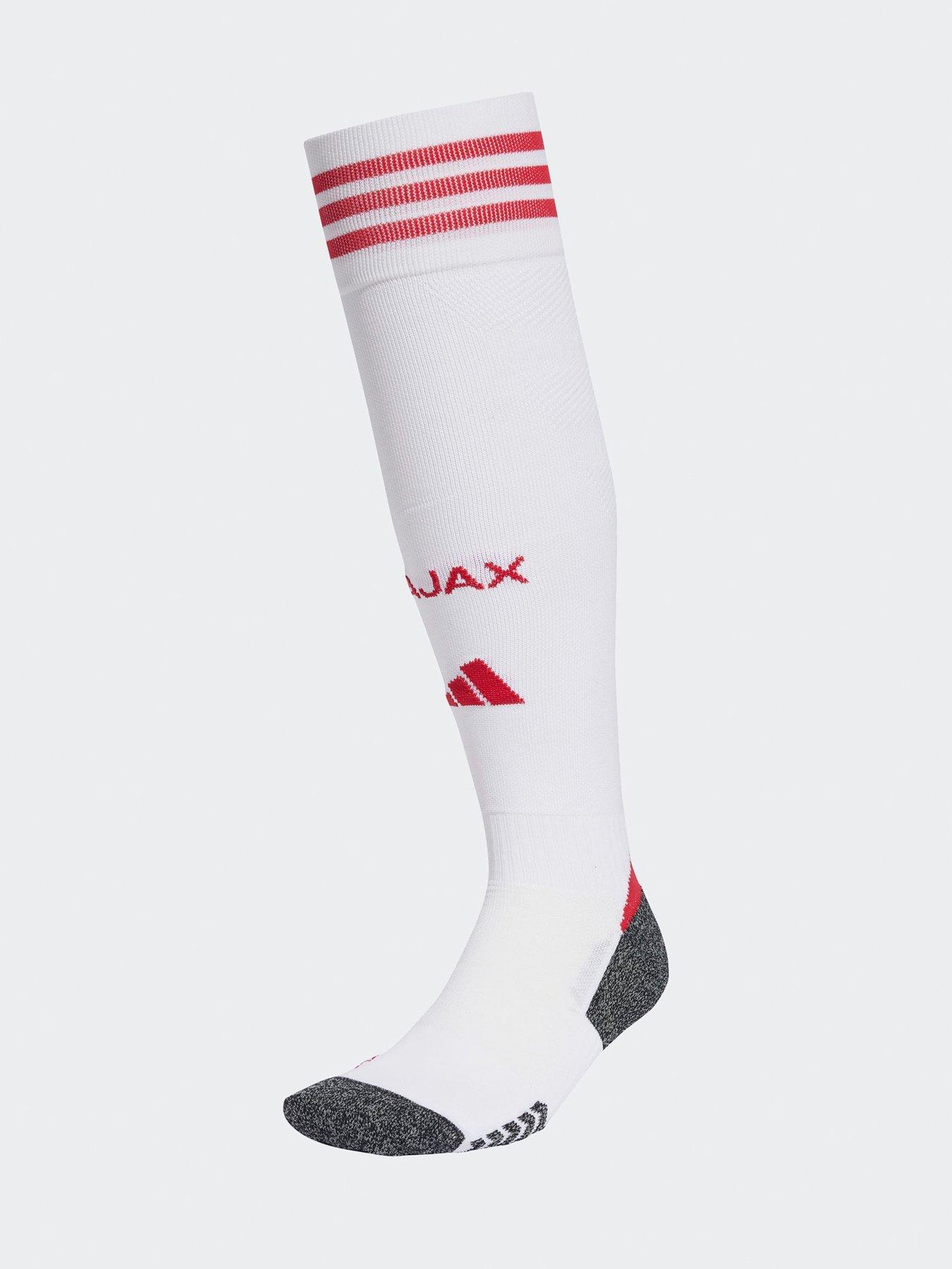 undefined Mens Ajax Amsterdam 25/26 Home Football Socks - White