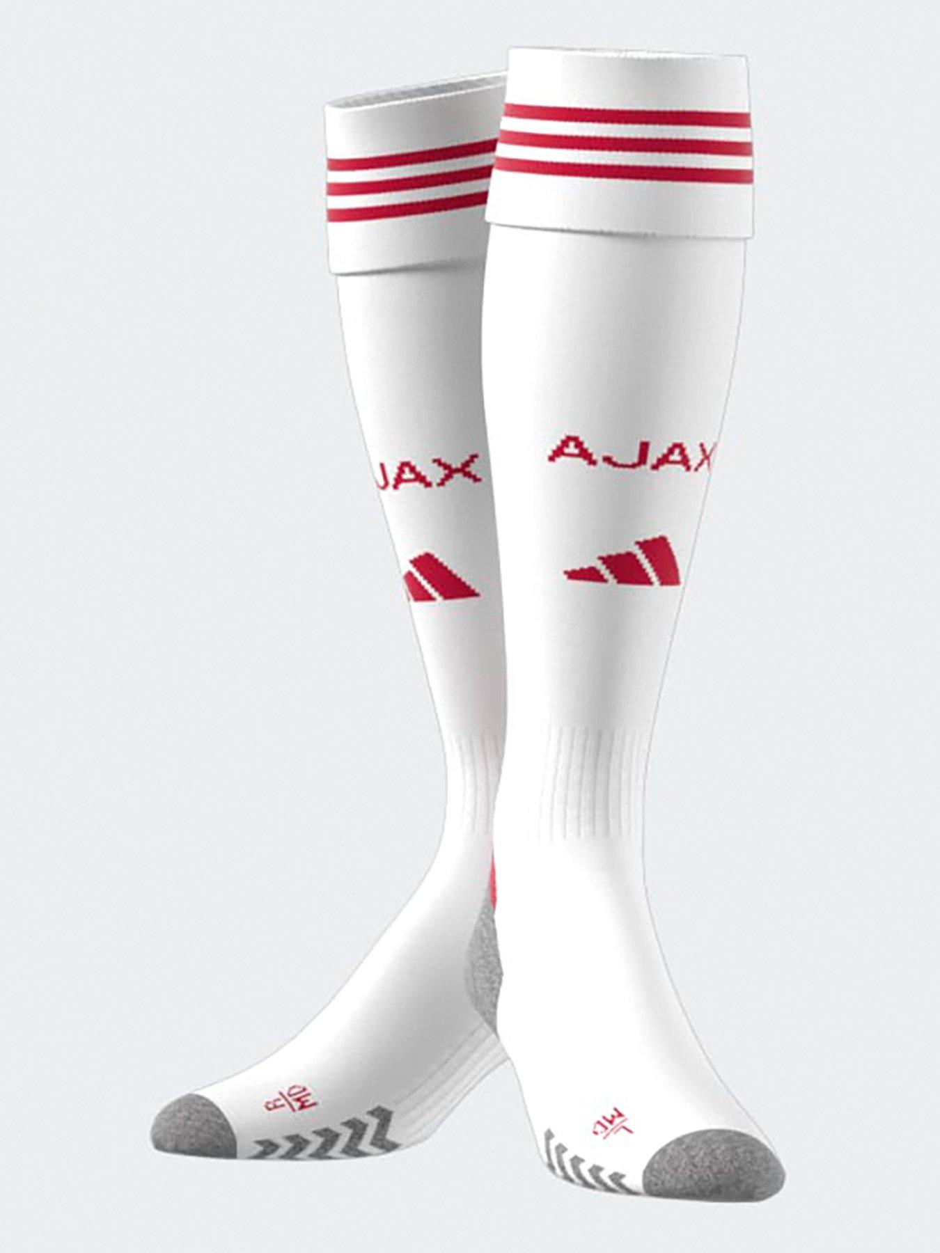 undefined Mens Ajax Amsterdam 25/26 Home Football Socks - White