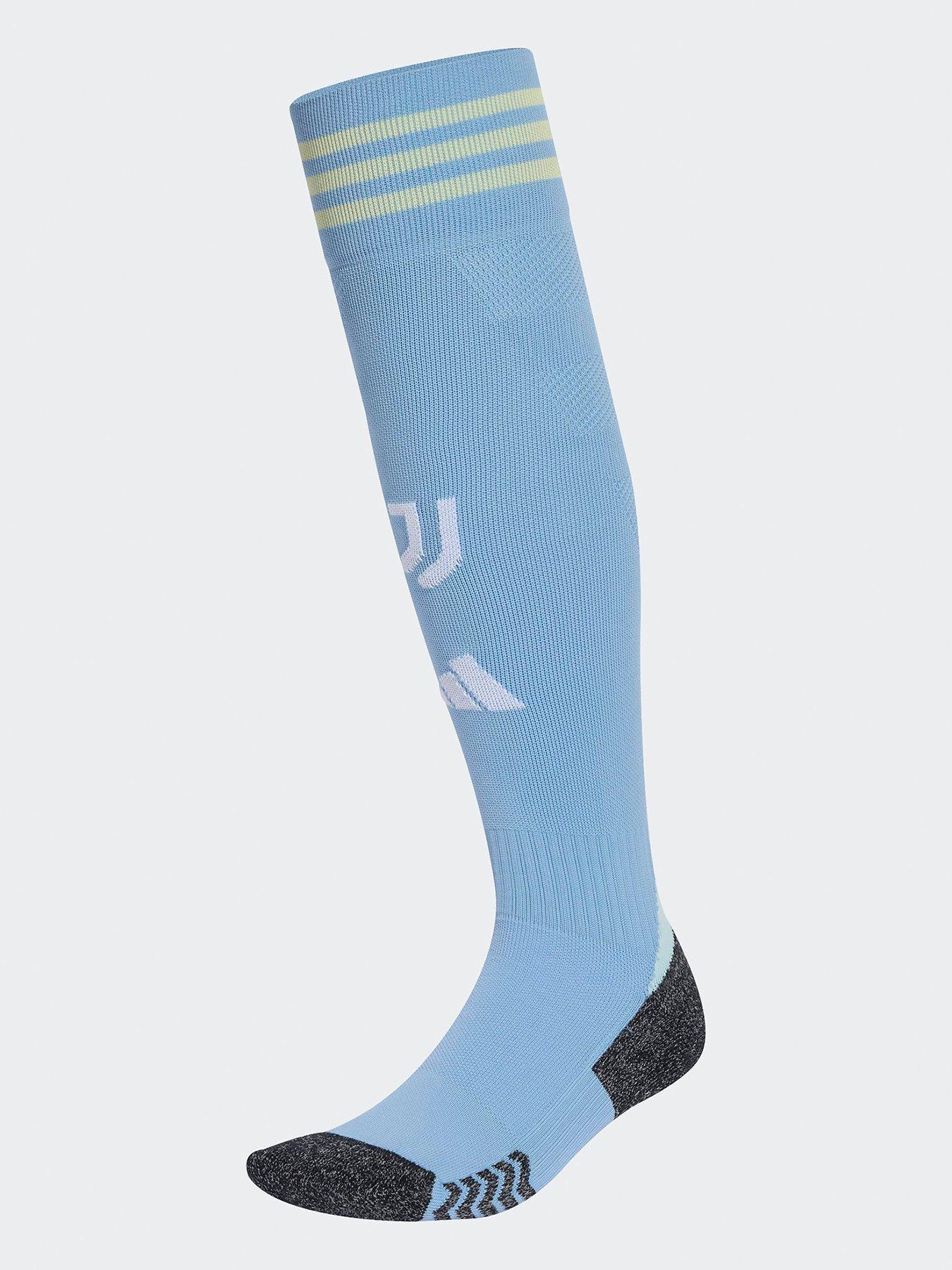 adidas Juventus 25/26 Away Football Socks, Blue, Size 2-3.5, Men