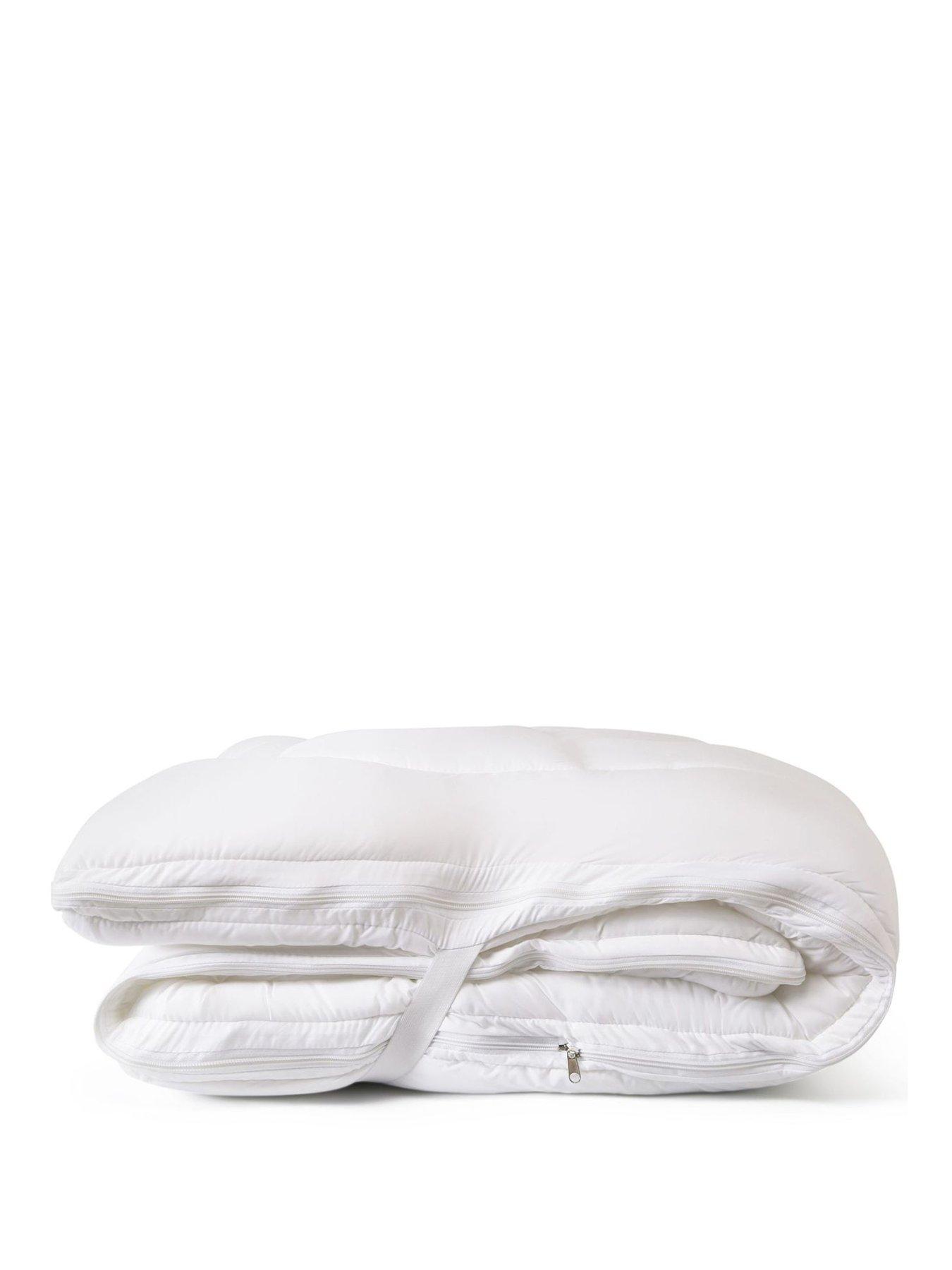 The Fine Bedding Company Dual Layer Deep Fill Luxury Mattress Topper