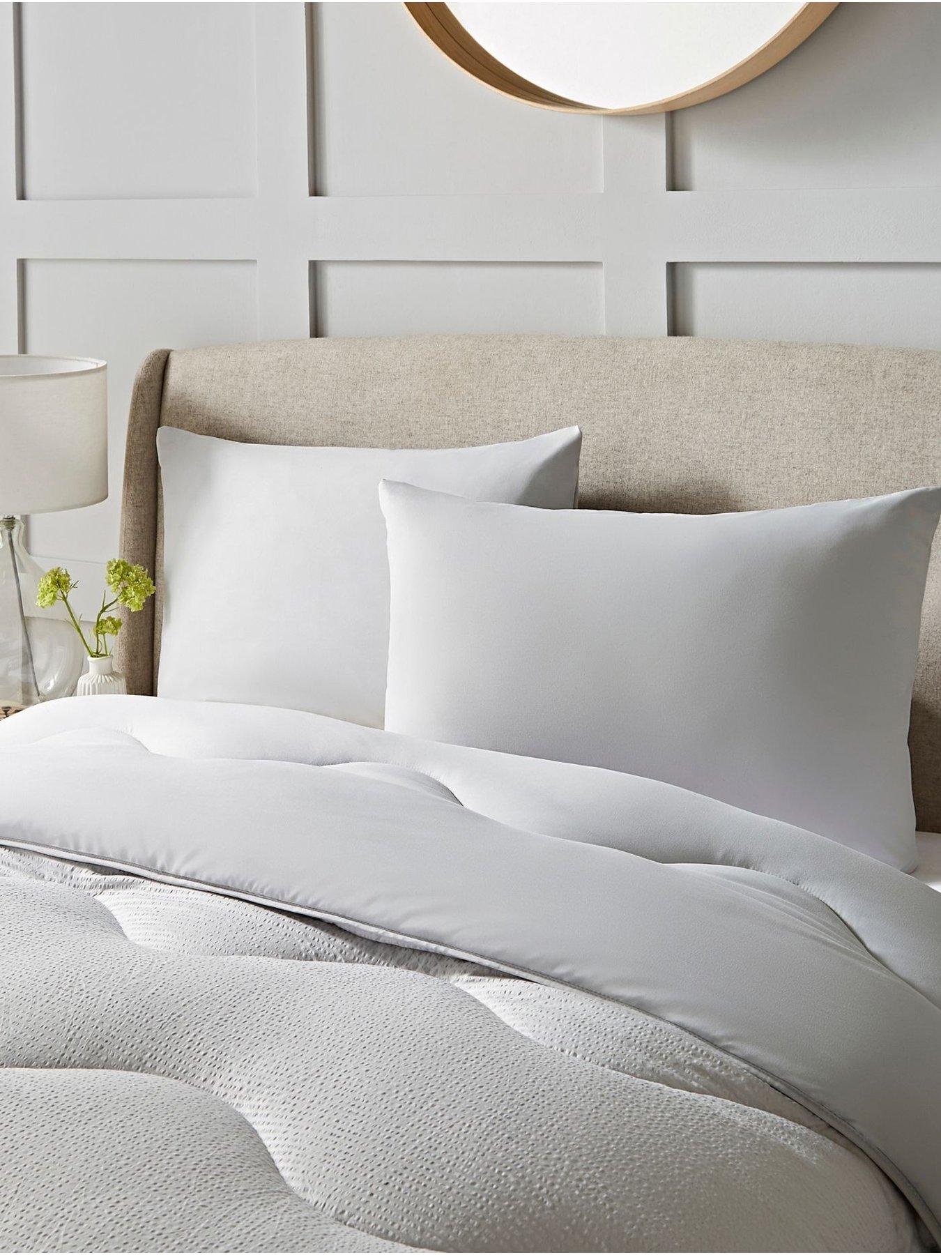 Image 4 of 5 of Night Lark Seersucker Bound 4.5 Tog Coverless Duvet Set includes Pillowcases - Grey