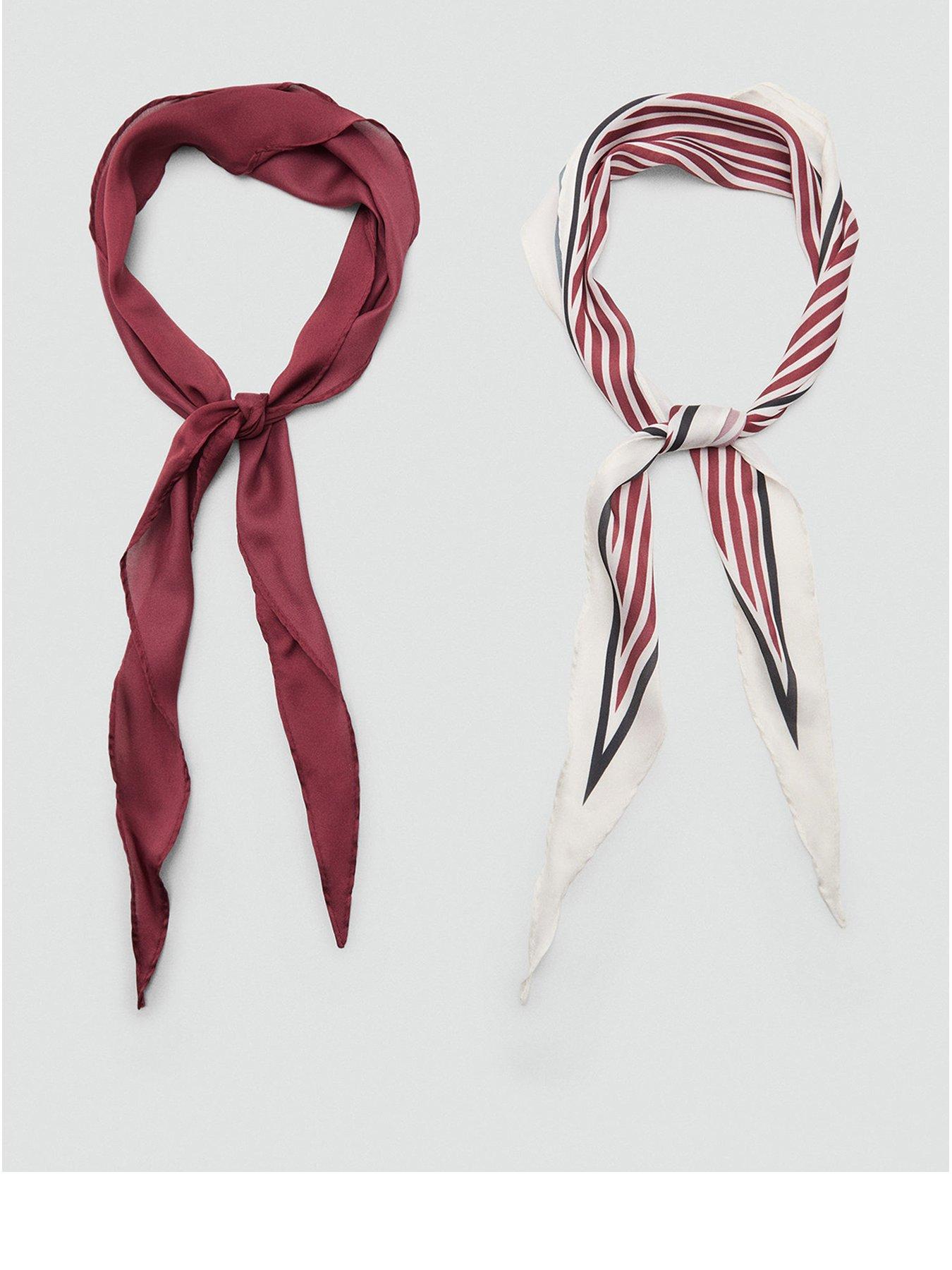 undefined Set Of 2 Combined Scarves