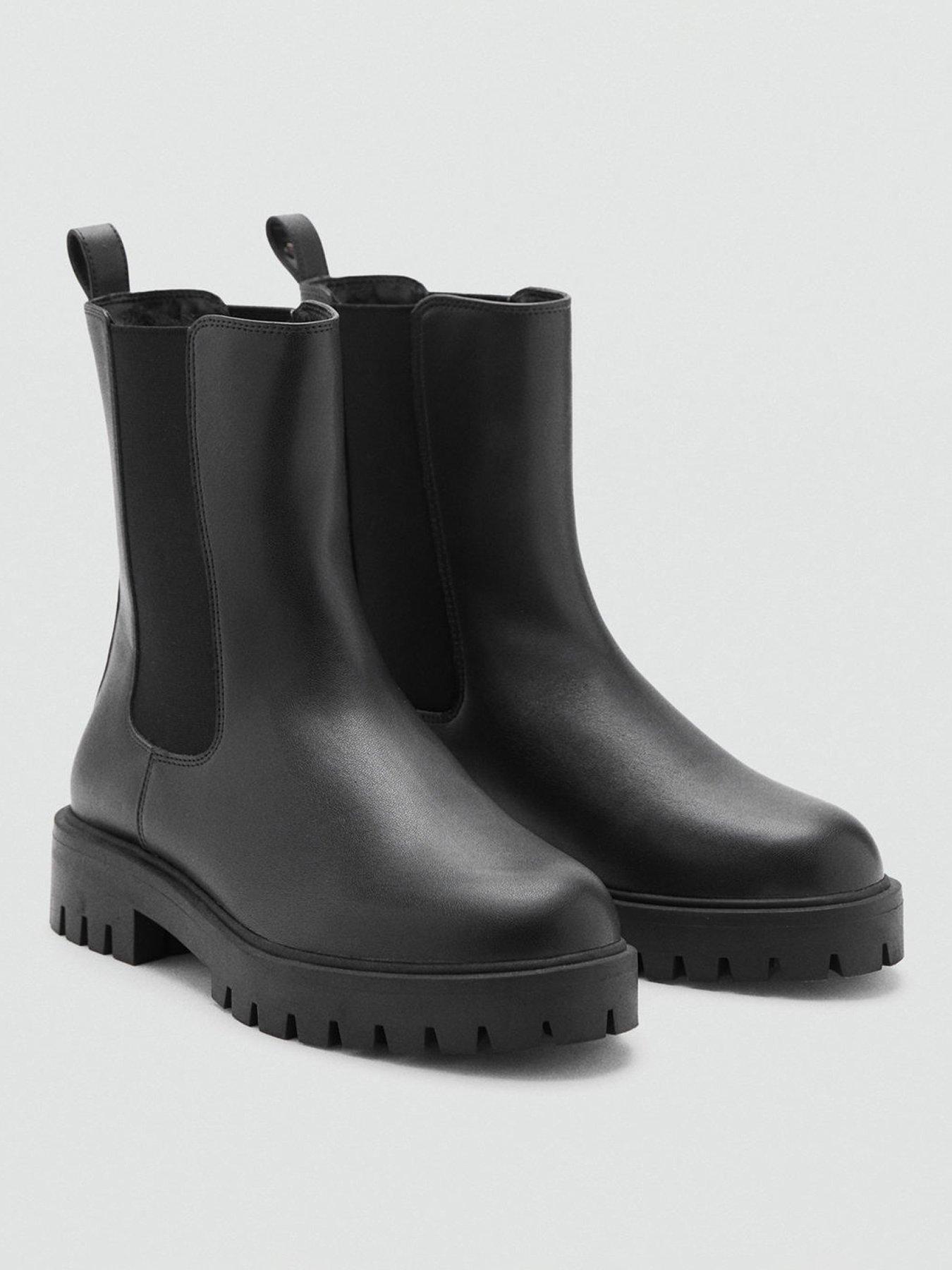 Image 2 of 5 of Mango Ankle Boots Celera-F - Black