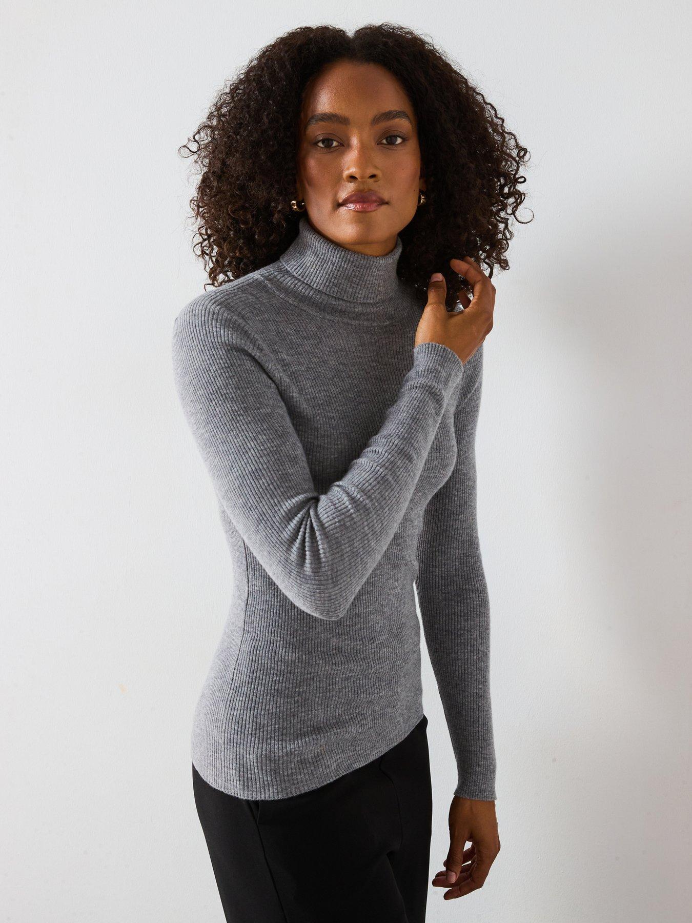 Mango Sweater Lanote - Grey