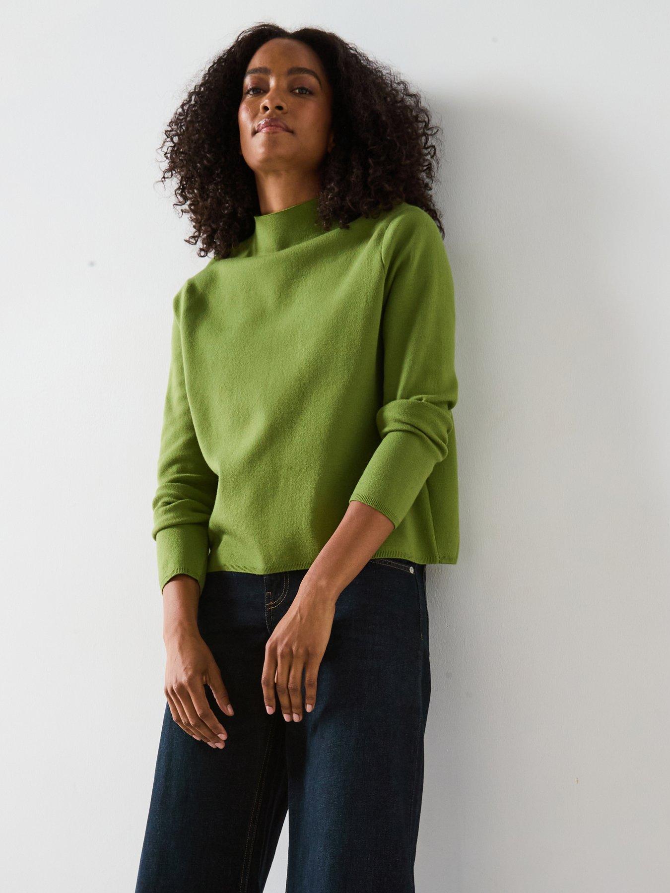undefined High Neck Sweater