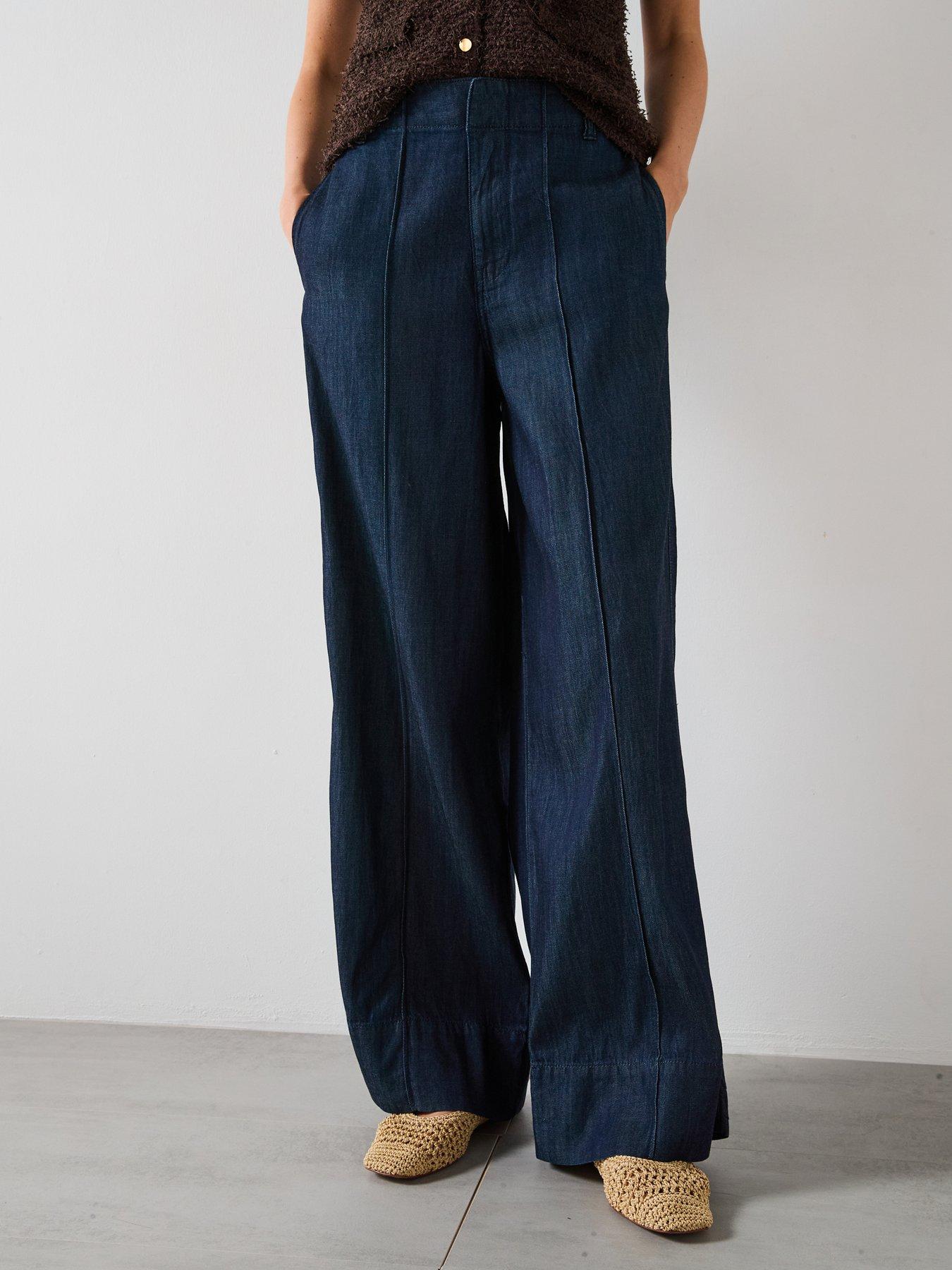undefined Wide Leg Trousers