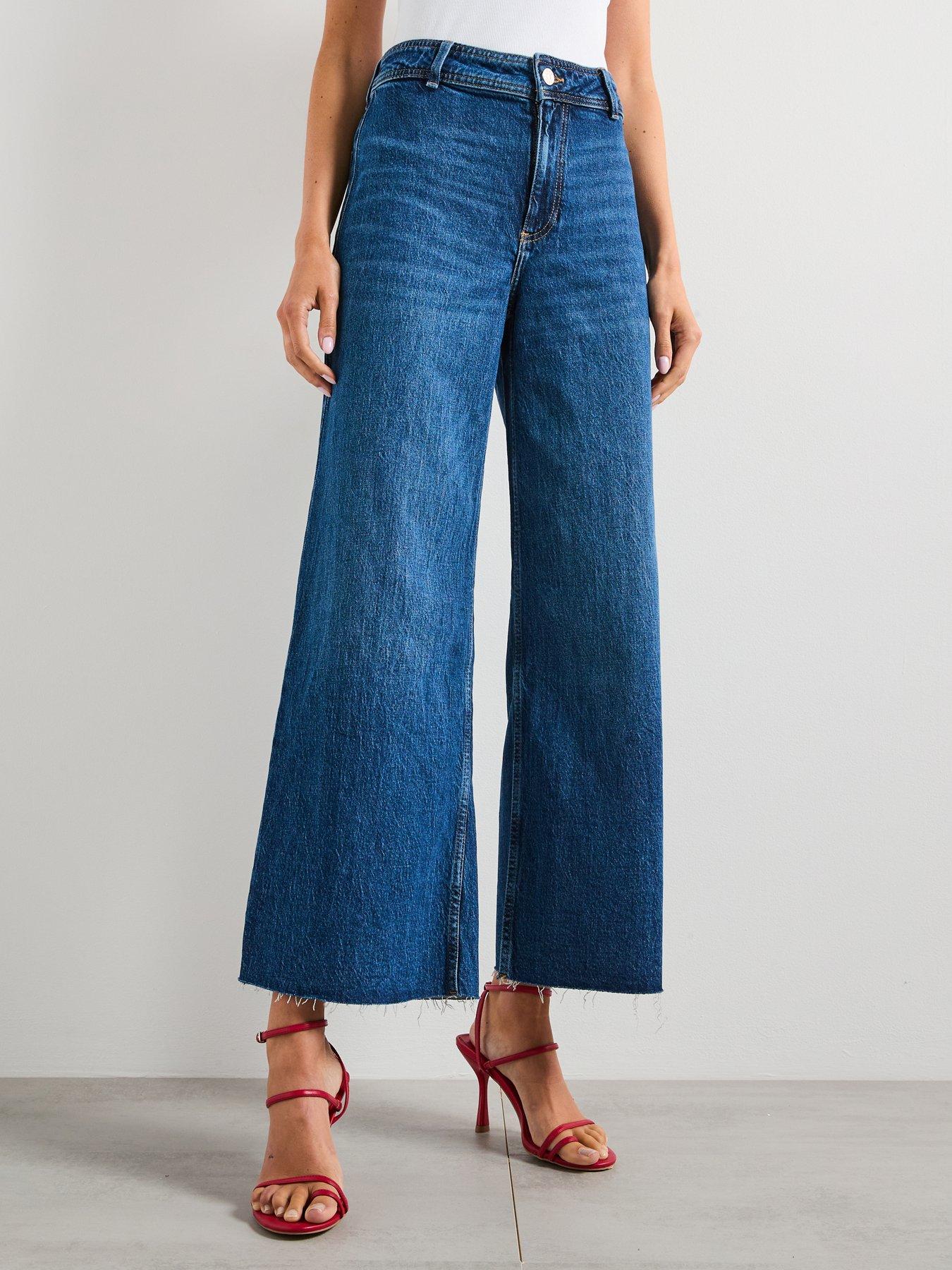 undefined Catherin Culotte High Rise Jeans
