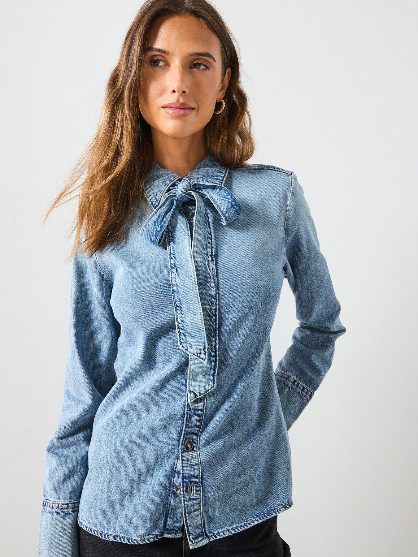 Mango Shirt Lana - Blue