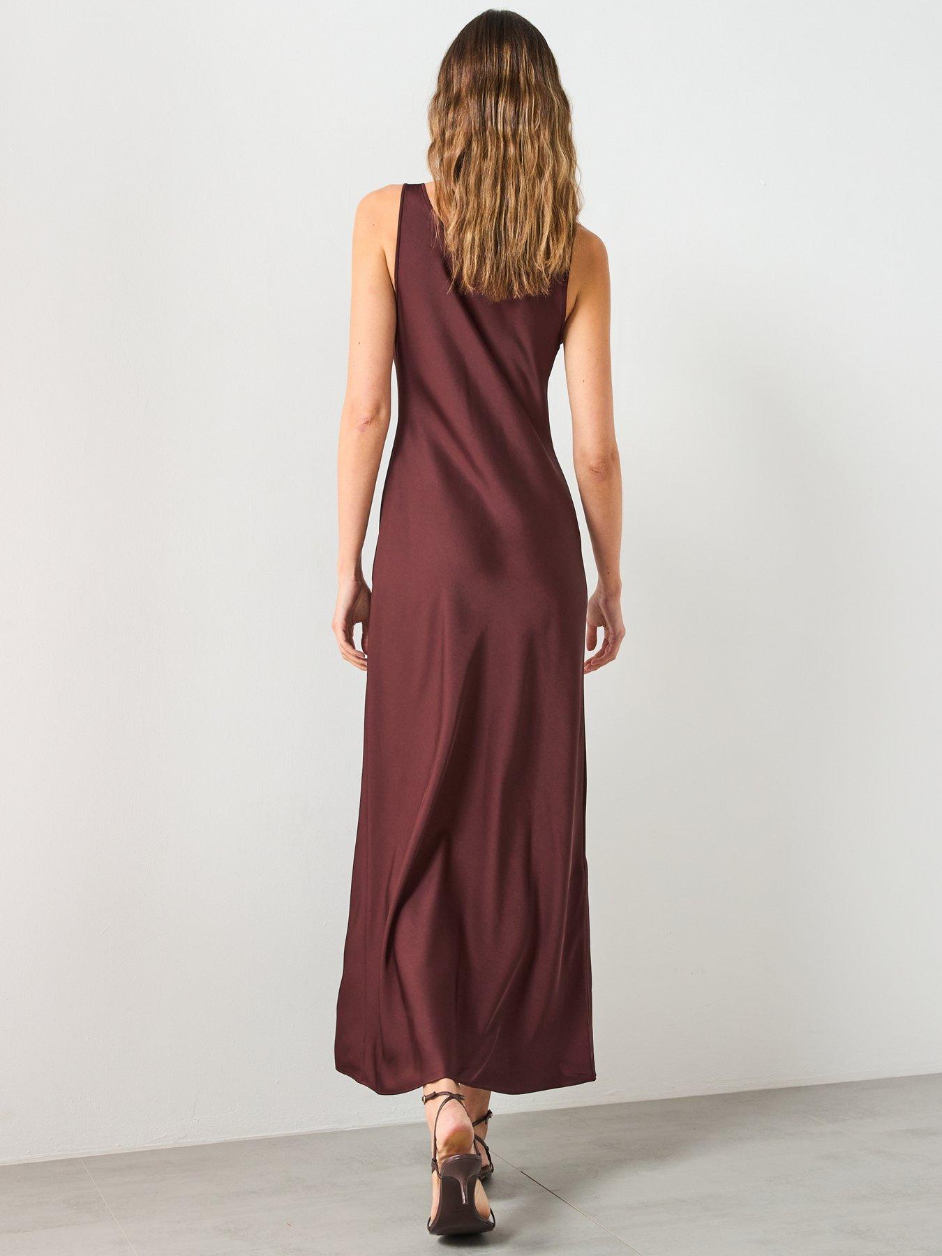 maxi dress with batwing sleeves Esther Batwing Sleeve Button Maxi Dress