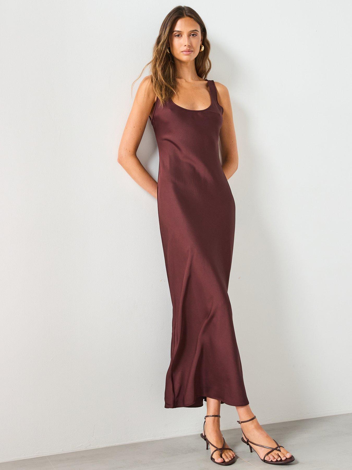 princess polly baby blue dress ZAPAKA Women Burgundy Hi-Low Mother of the Bride Dress Sheath Short Sleeves Lace  Evening Dress