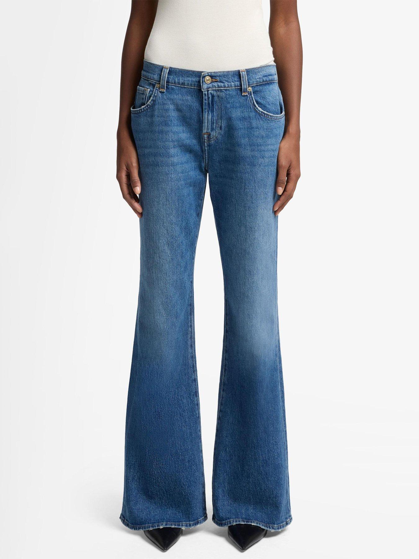 undefined Spencer Flare Jeans - Dark Wash