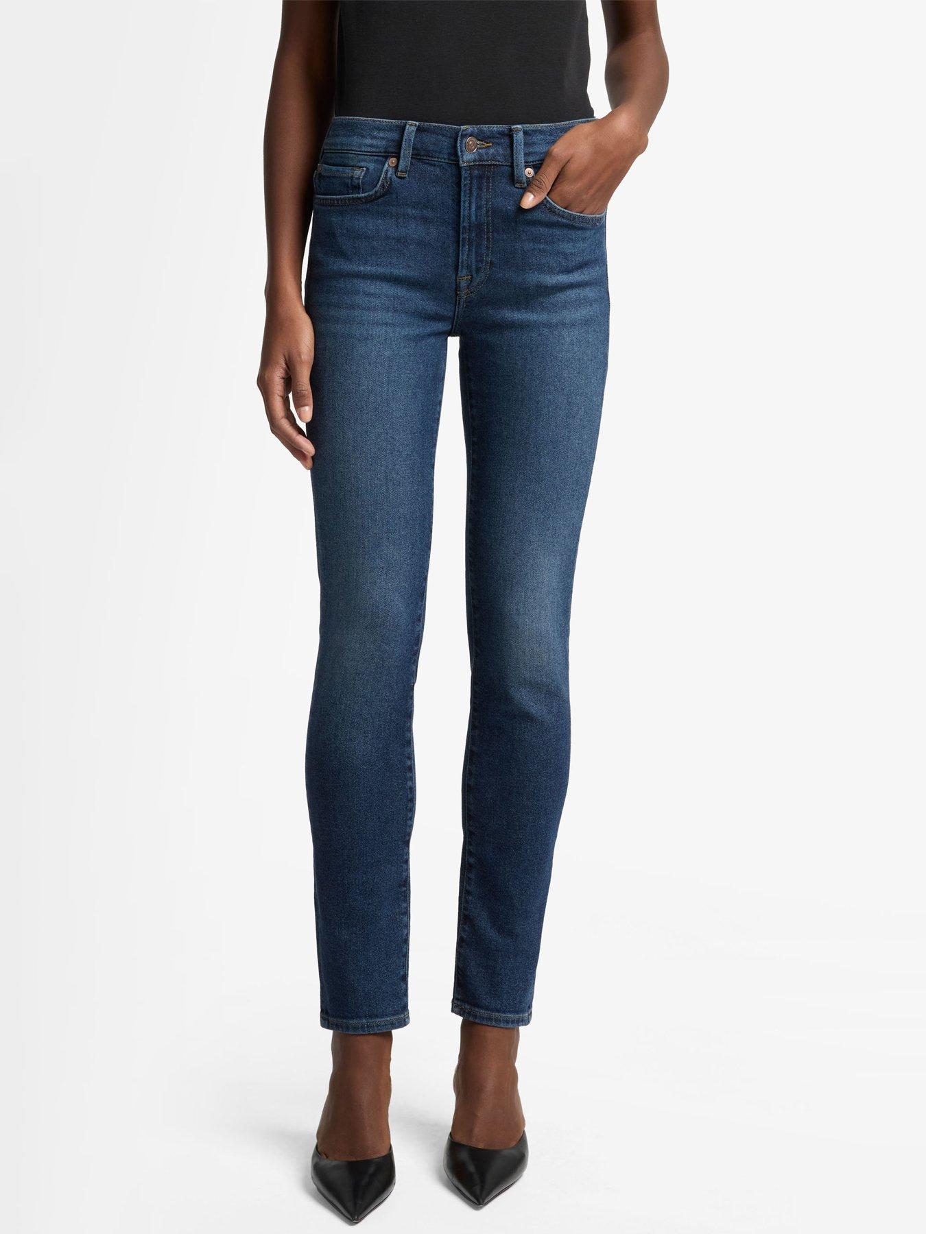 undefined Roxanne Straight Jeans - Dark Wash