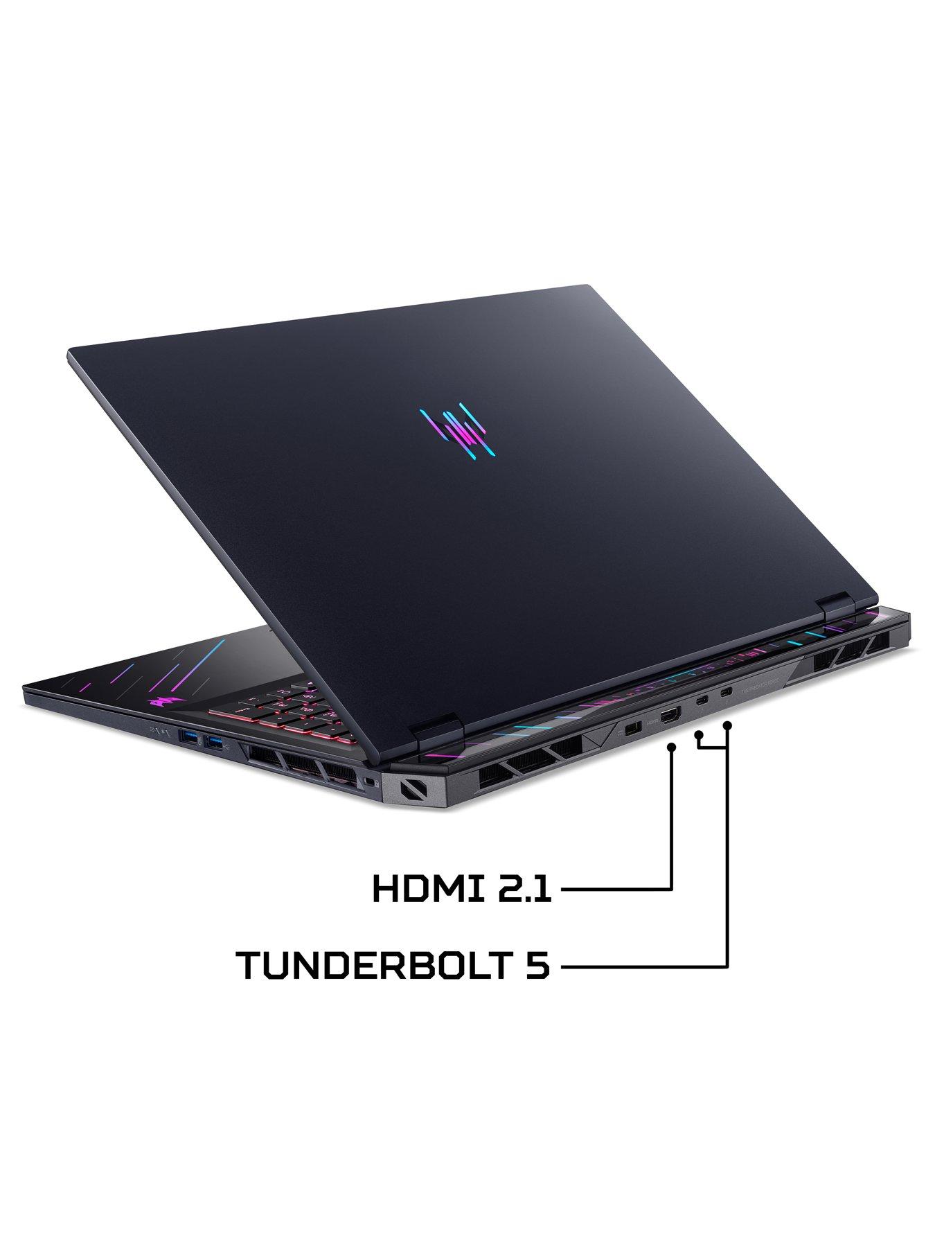 Image 7 of 8 of Acer Predator Helios AI Gaming Laptopv - GeForce RTX 5080 - Intel Core Ultra 9 275HX - 32 GB - 2TB - 18in
