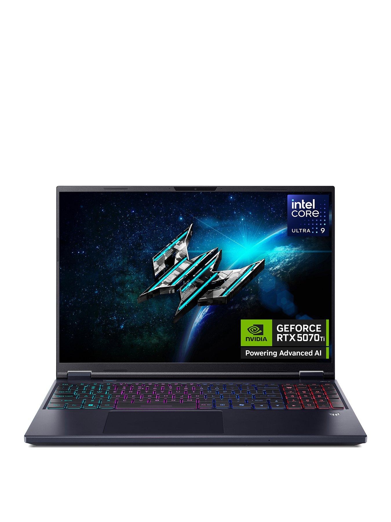 Image 1 of 8 of Acer Predator Helios Neo AI Gaming Laptop - 16in Quad HD+ 240Hz,&nbsp;RTX 5070 Ti, Intel Core Ultra 9 275HX,&nbsp;32GB RAM,&nbsp;1TB SSD