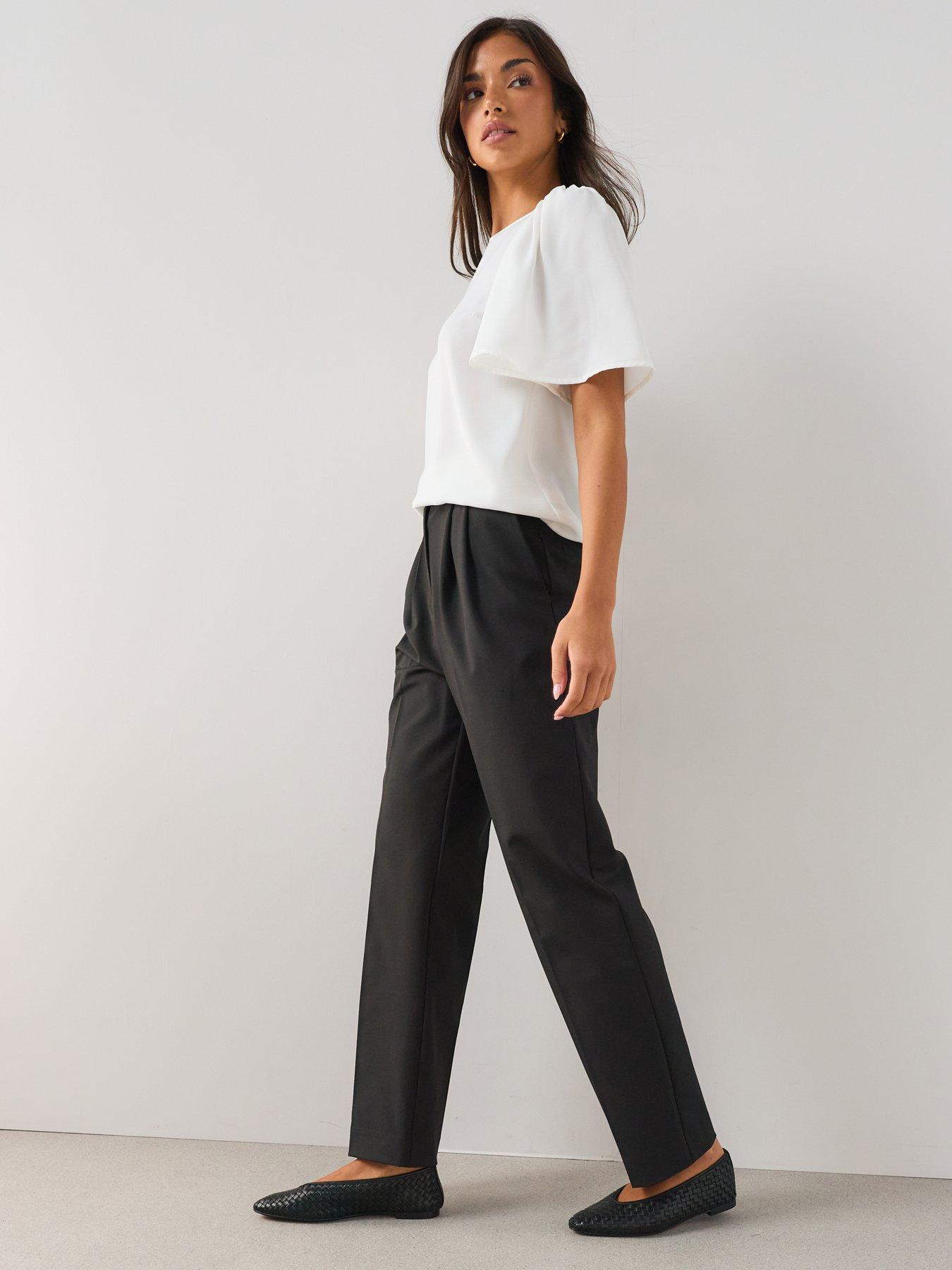 Image 5 of 7 of The Very Collection Tiered Sleeve Blouse - White