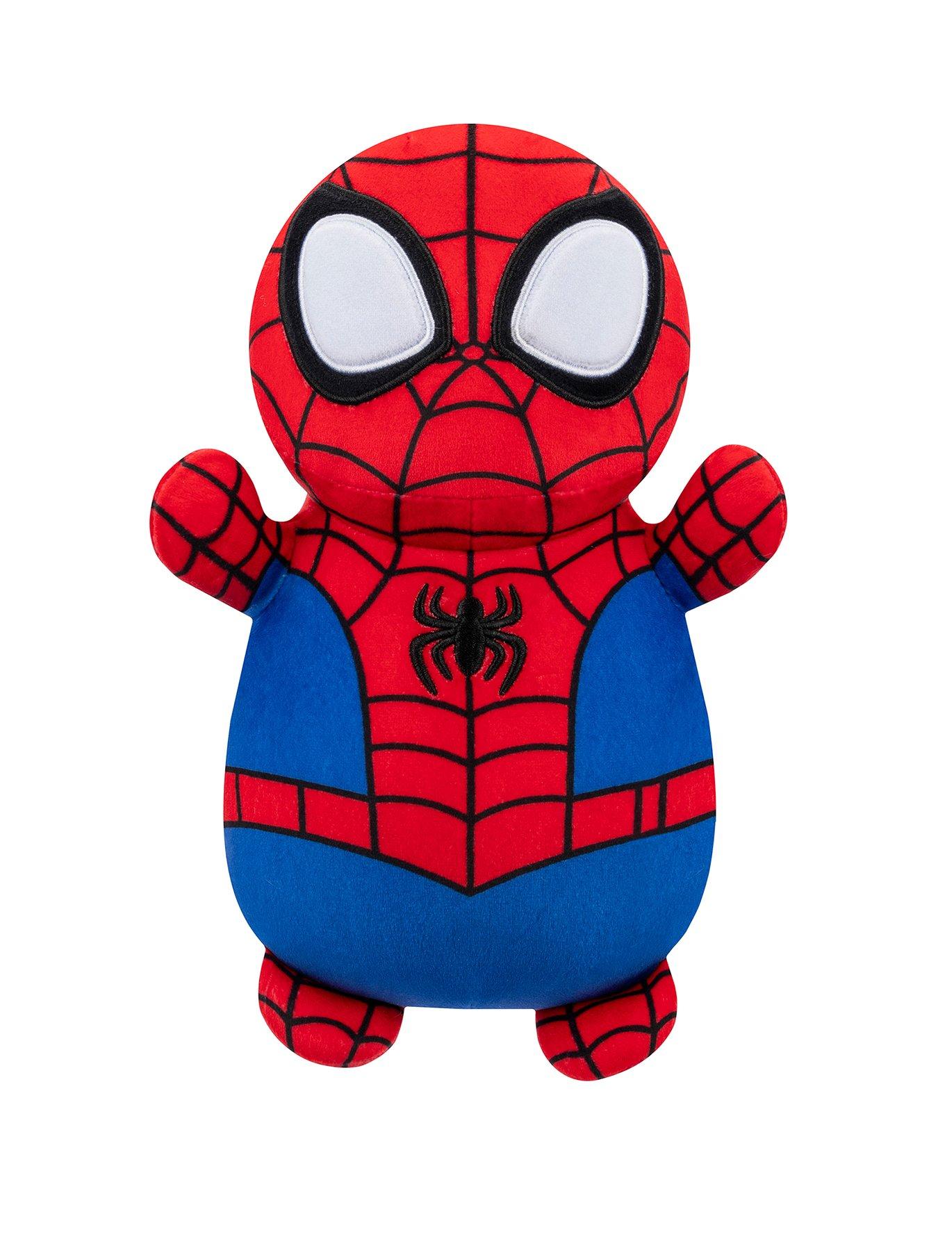 Squishmallows Original MARVEL Spidey and His Amazing Friends 10-Inch Spidey HugMees Plush
