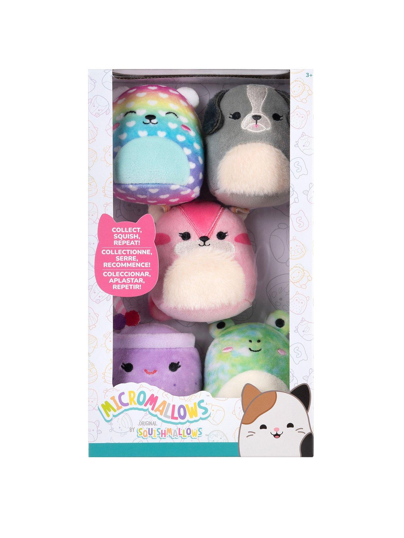 Micromallows SQMM - 5 Pack Plush (Micromallows 2.5" Squishmallows)(Claire's Exclusive)(Marley, Vie, Malu, Lanai, Dianalee)