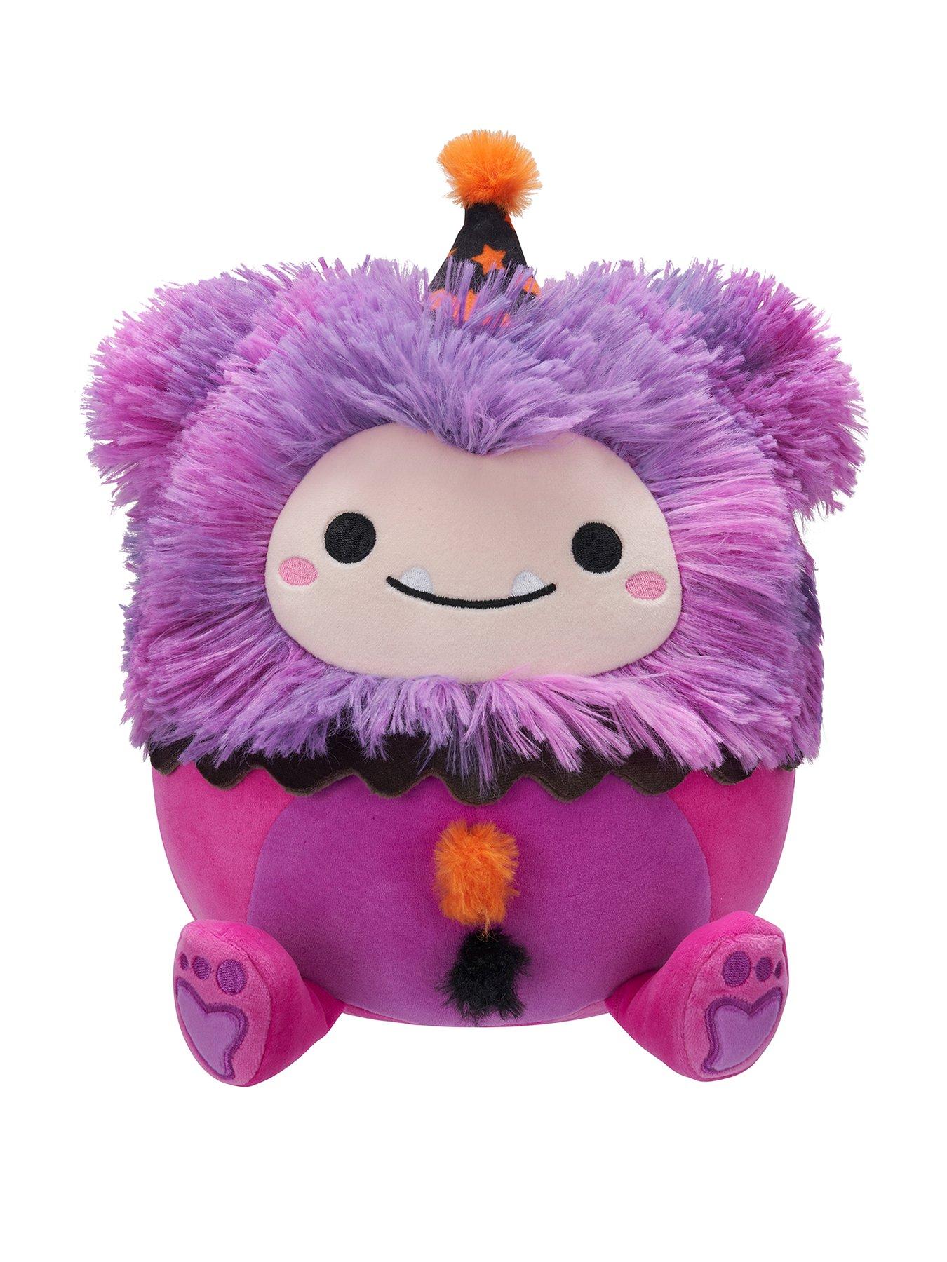Squishmallows SQHW - Little Plush (7.5" Squishmallows) (Woxie - Magenta Bigfoot in Clown Costume)