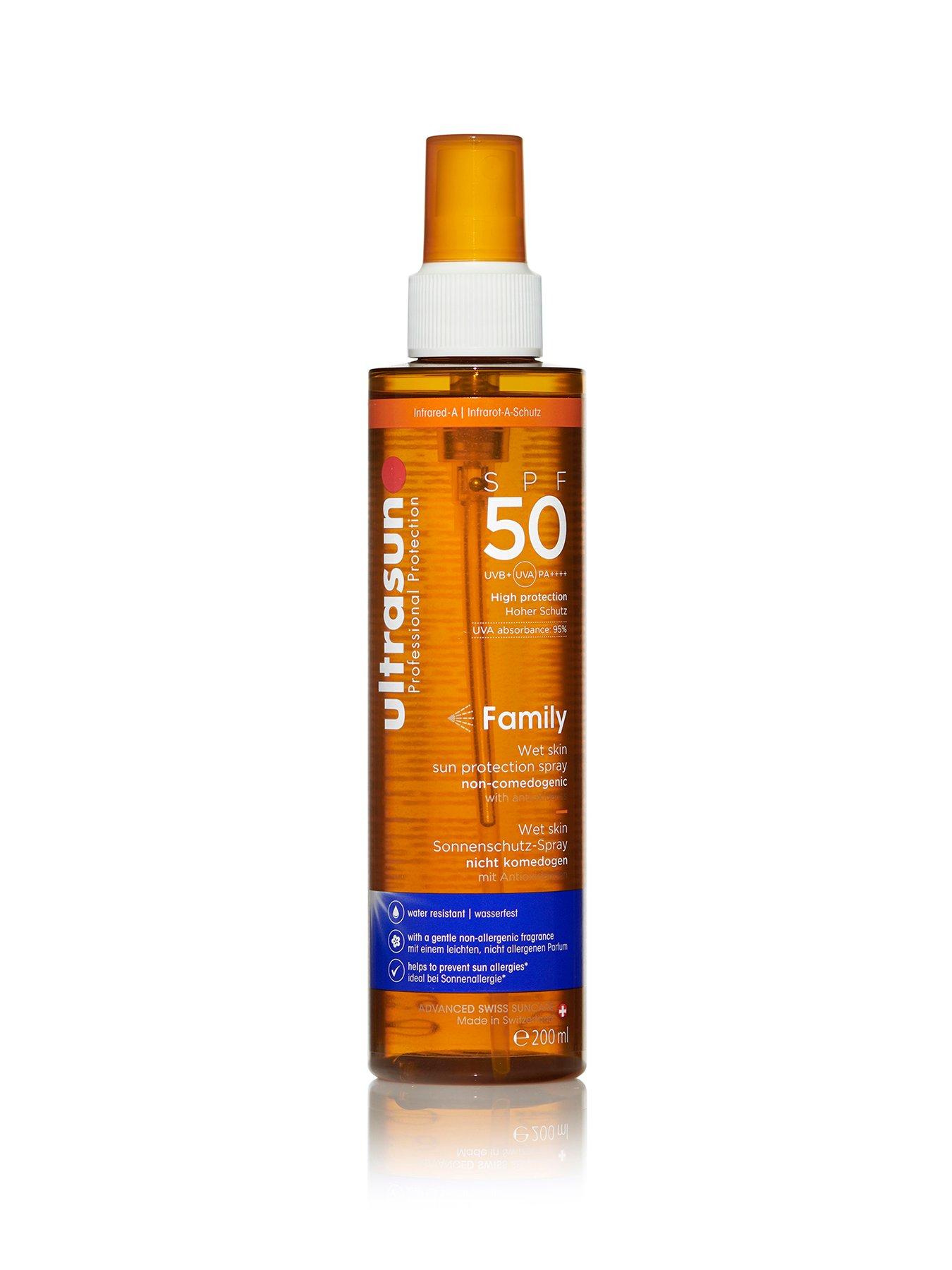 ultrasun Family Wet Skin Spray SPF50