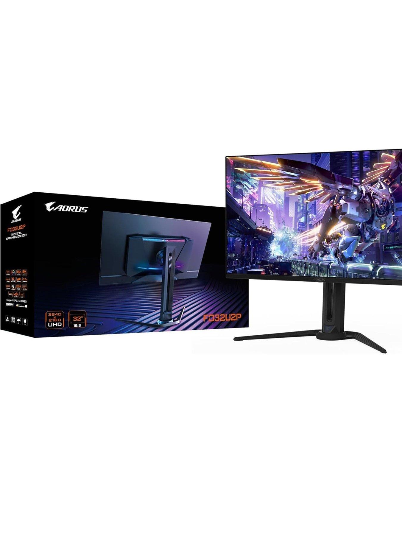 Image 6 of 6 of GIGABYTE AORUS FO32U2P OLED Gaming Monitor - 31.5in 4K UHD, 240Hz - with Built-in Speakers