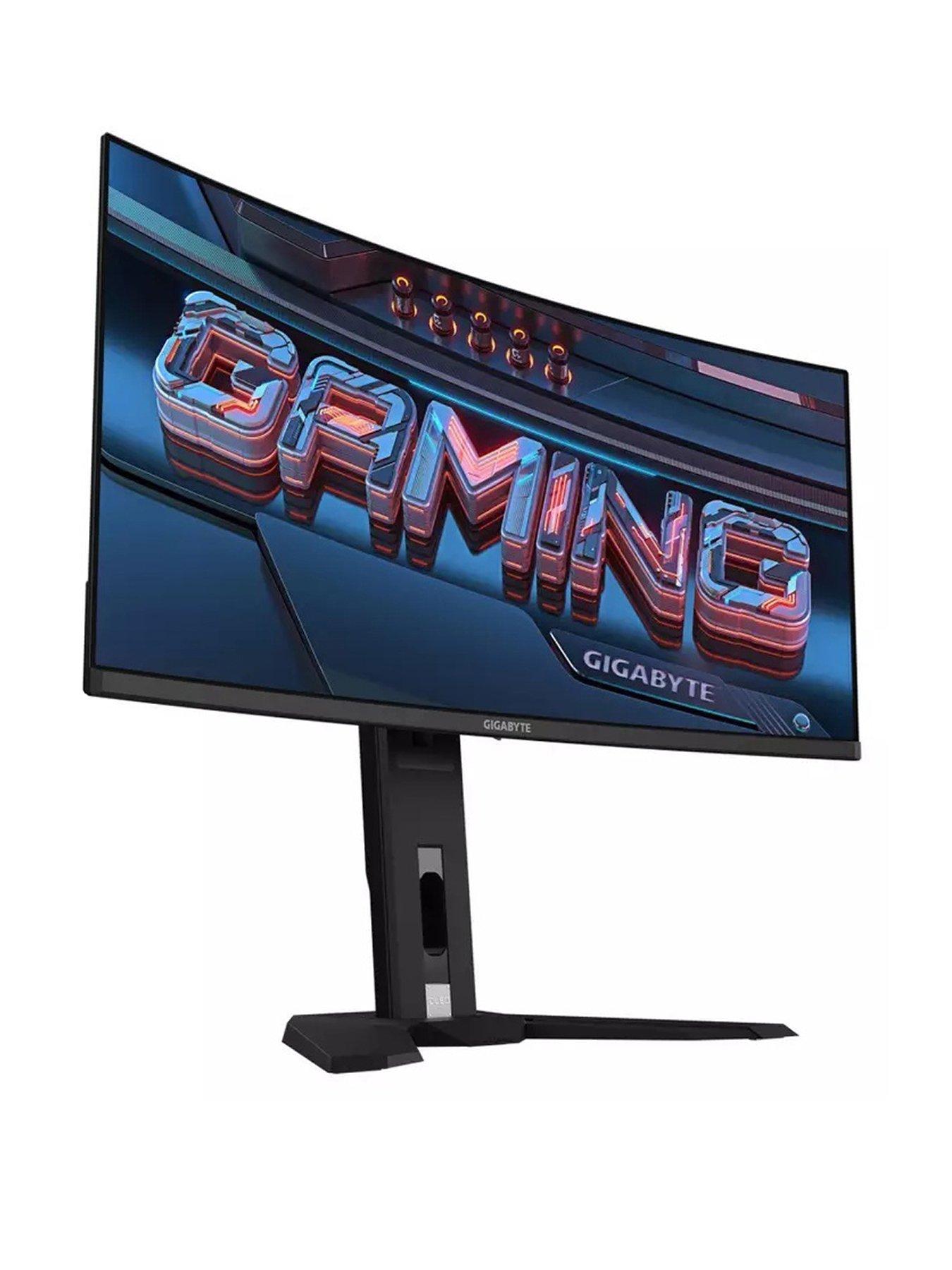 GIGABYTE MO34WQC2 OLED Curved Gaming Monitor - 34in WQHD (3440x1440 ...