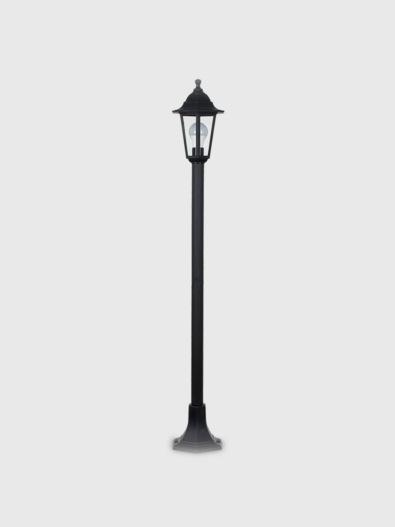 undefined Mayfair Pair of Black IP44 Outdoor 1.2M Bollard Lights