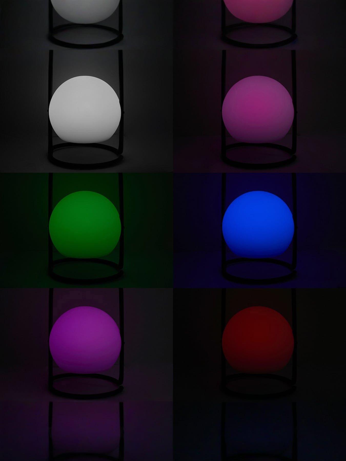 undefined Corte White Globe LED Colour Changing Rechargeable Table Light