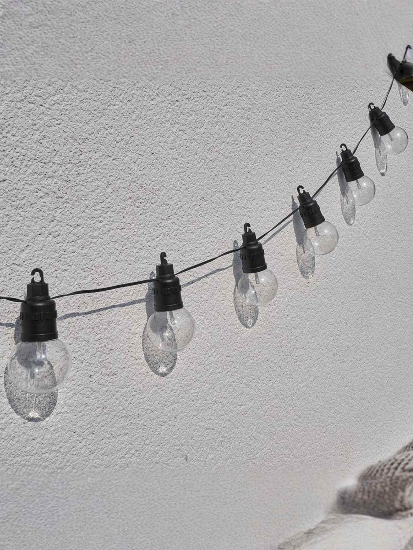 undefined Maritta IP44 Outdoor Warm White LED Festoon Lights - Set of 20