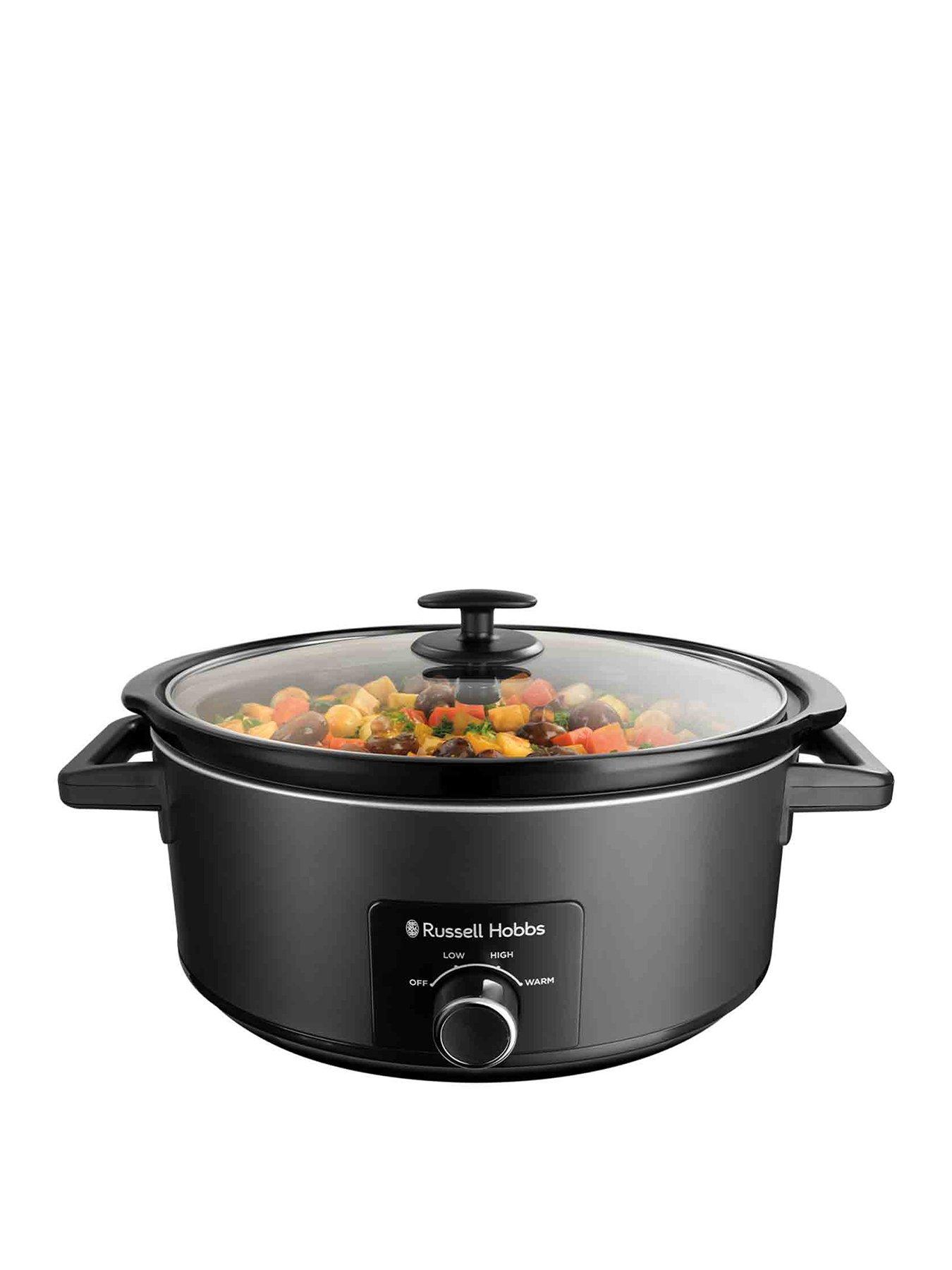Russell Hobbs Matte Black Slow Cooker