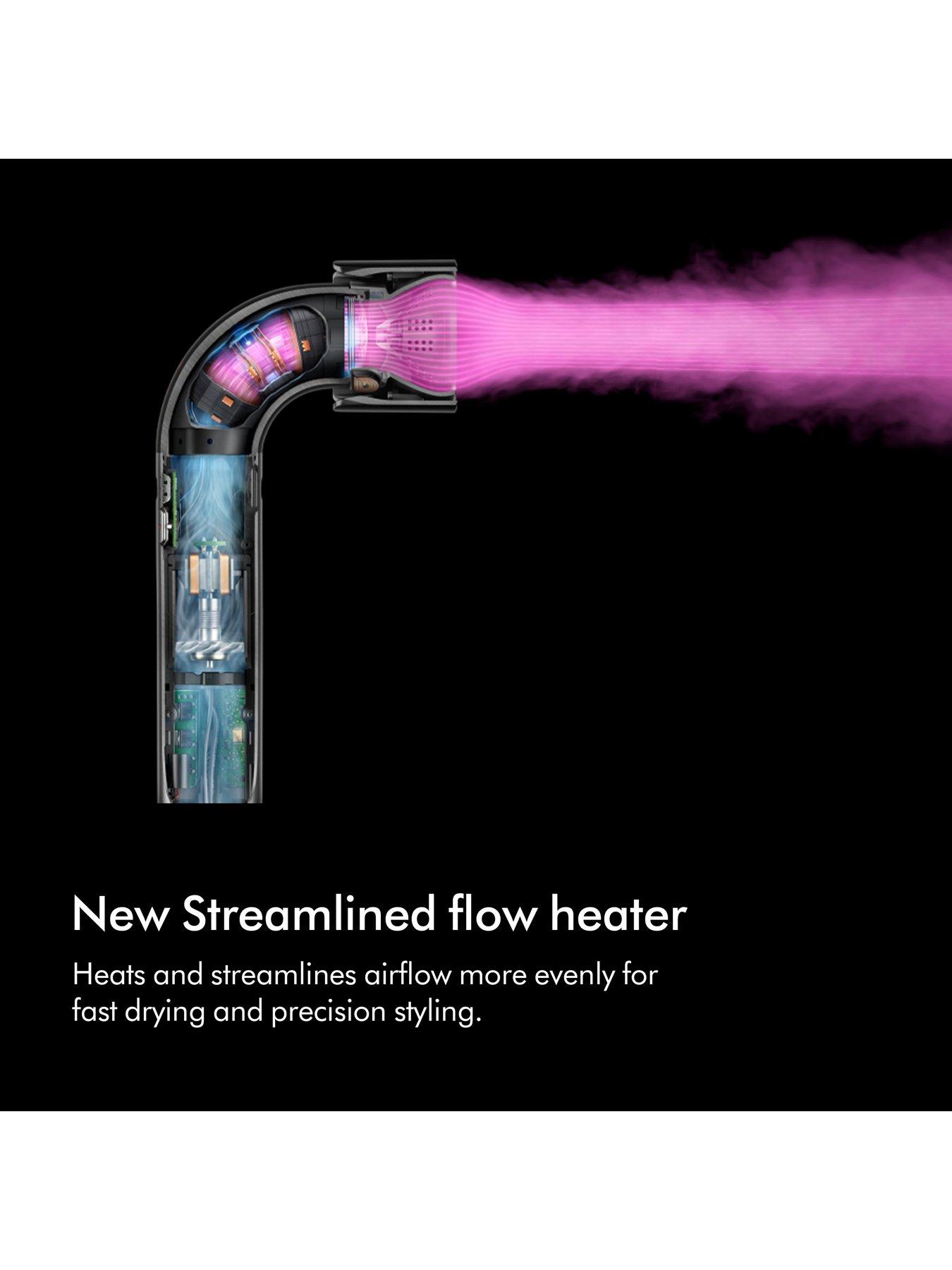 Image 2 of 6 of Dyson Supersonic r&trade; for Straight and Wavy Hair, in Ceramic Pink &amp; Rose Gold