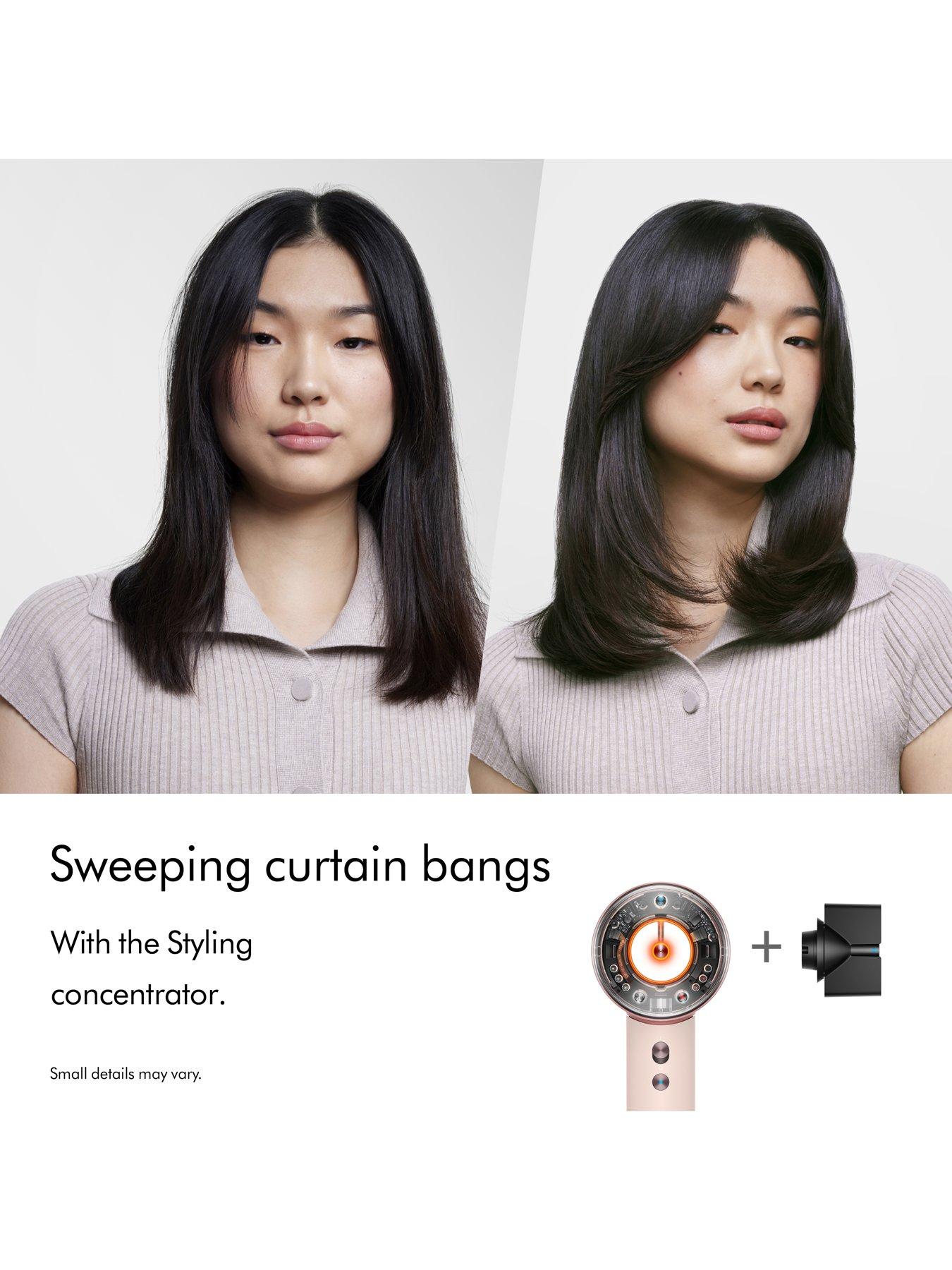 Image 3 of 7 of Dyson Supersonic Nural Hair Dryer for Straight and Wavy Hair in Ceramic Pink &amp; Rose Gold
