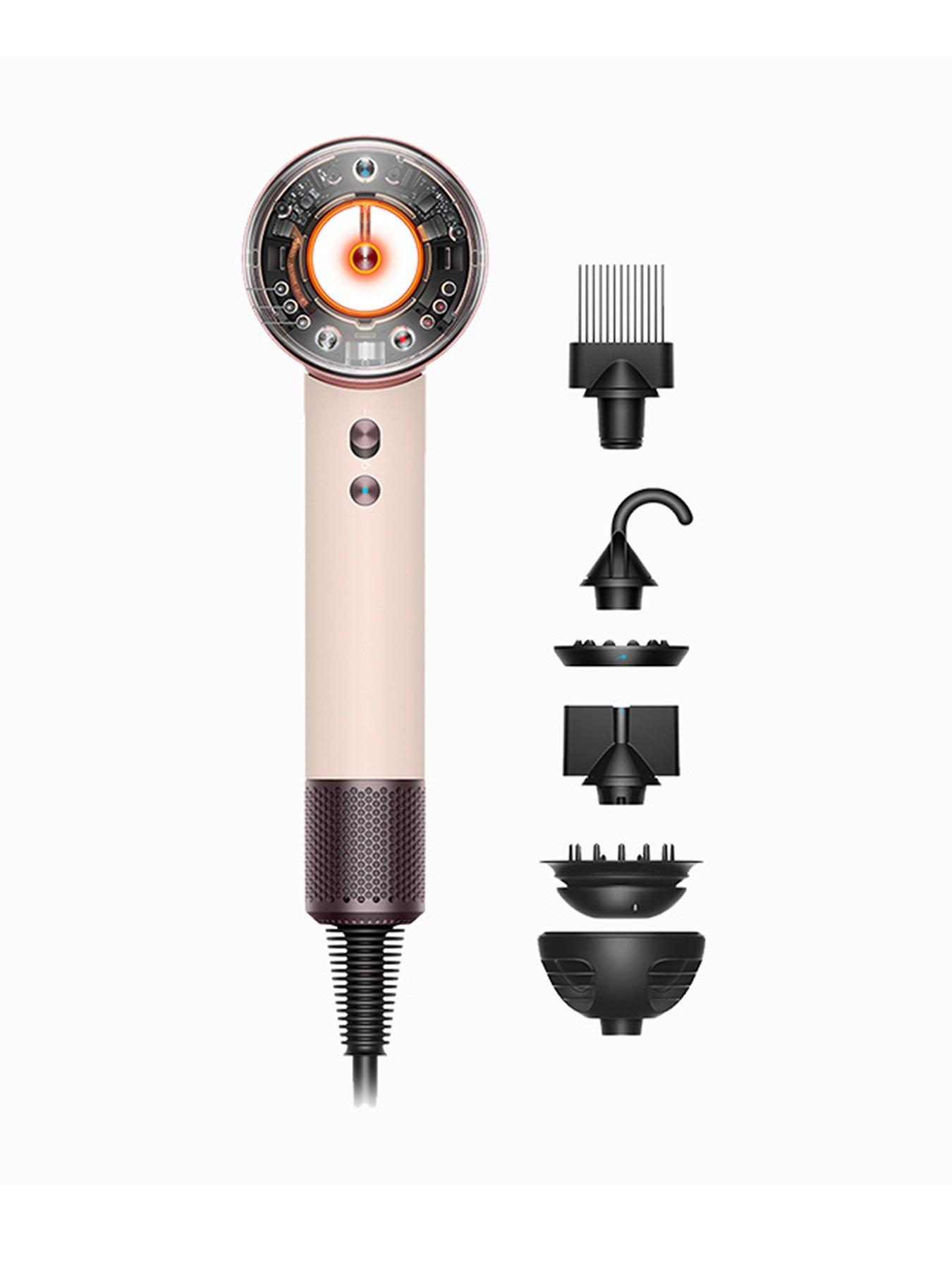 undefined Supersonic Nural Hair Dryer for Curly and Coily Hair in Ceramic Pink  &  Rose Gold