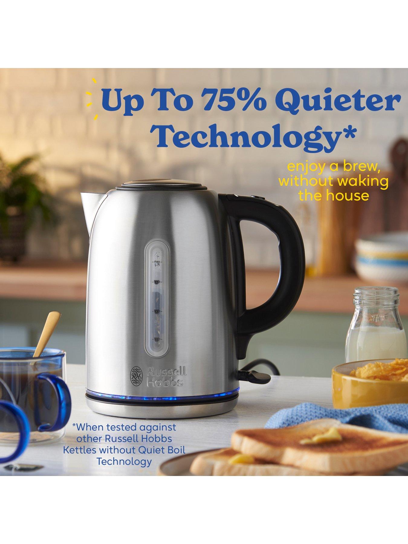 Image 4 of 7 of Russell Hobbs Classics Quiet Boil Kettle - Brushed