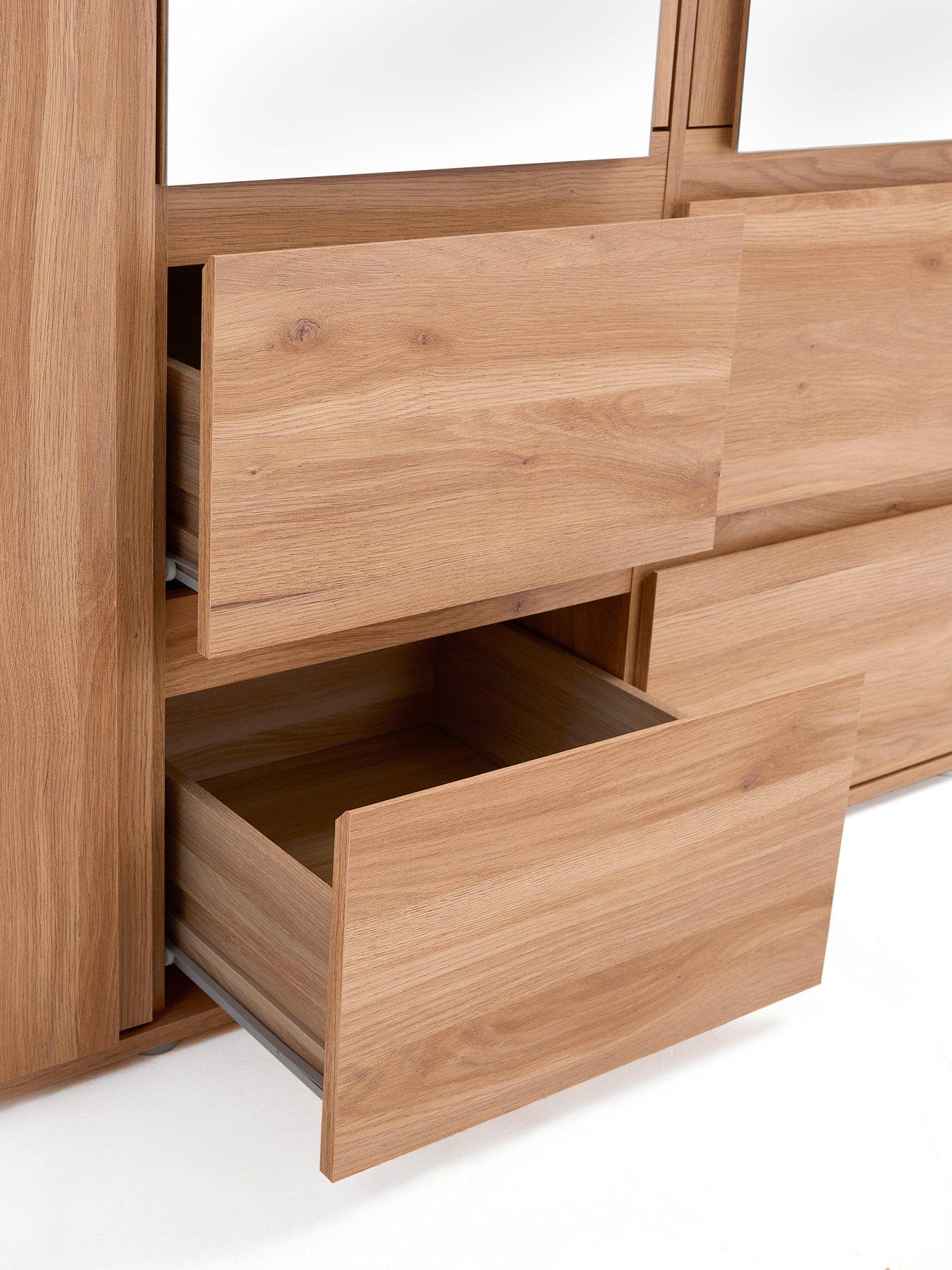 Image 5 of 7 of The Very Collection Lisson 4 Door Combi Wardrobe - FSC&reg; Certified