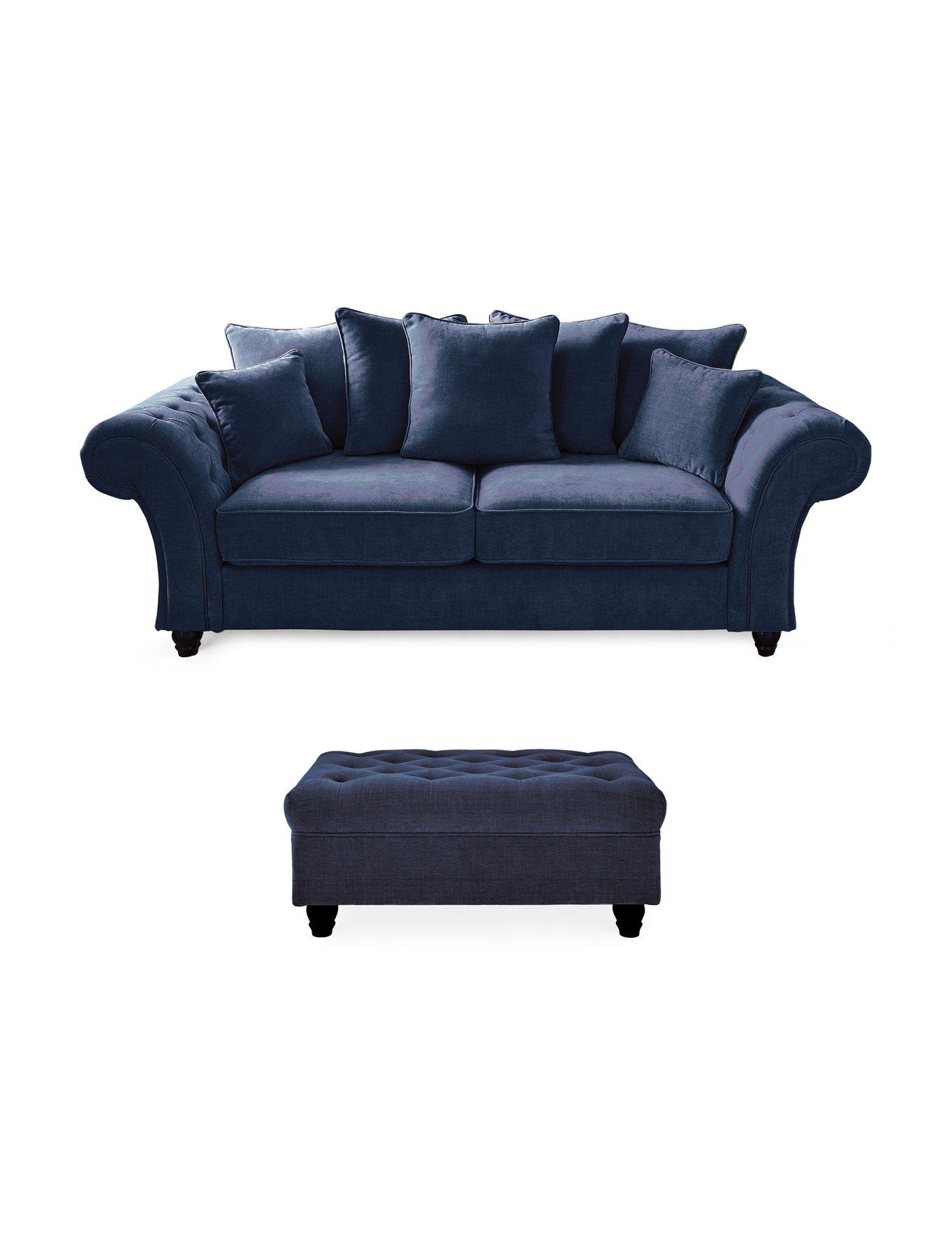 undefined Windsor 3 Seater + Footstool