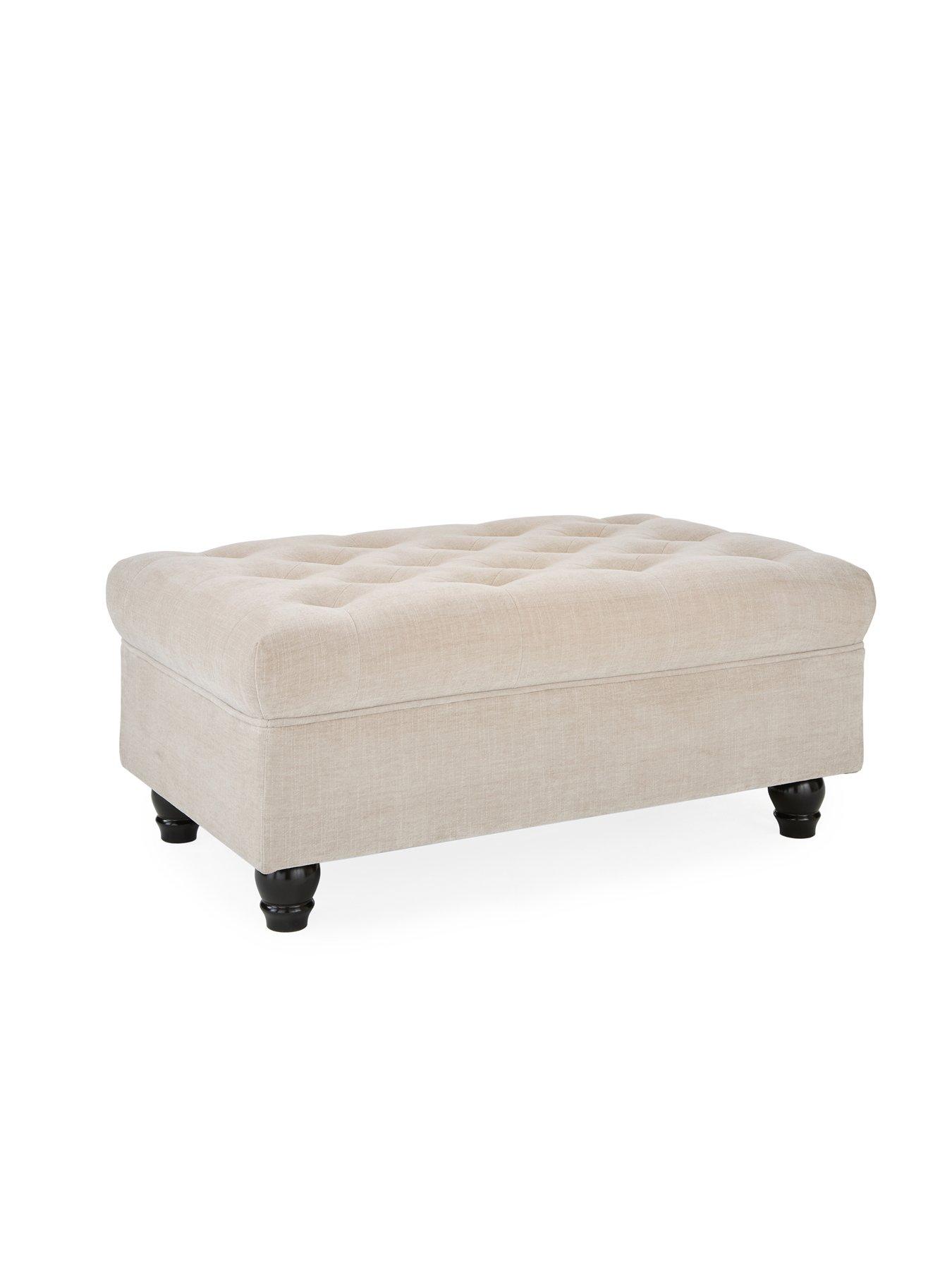 Image 4 of 6 of The Very Collection Windsor 3 Seater + Footstool