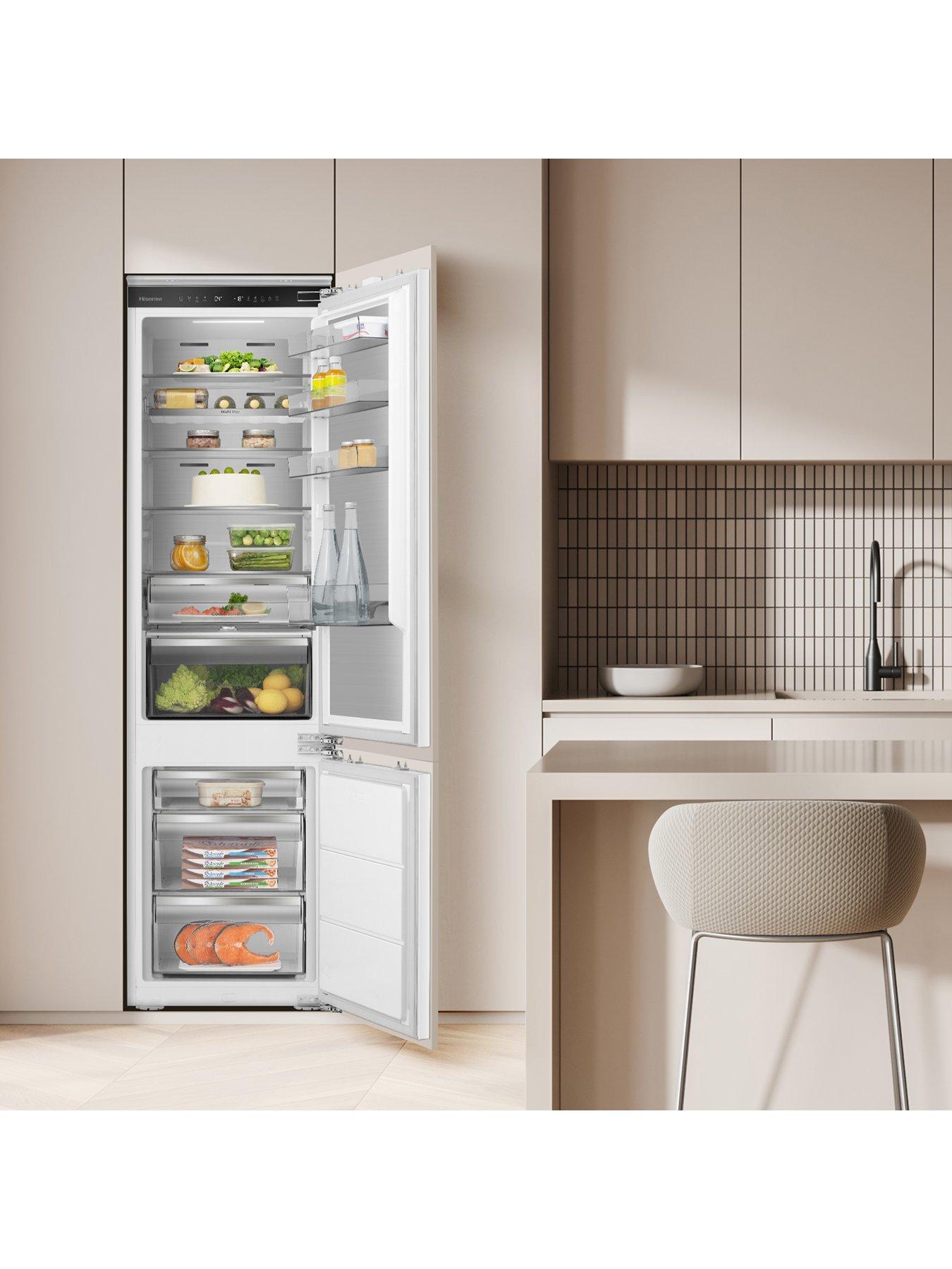 Image 5 of 7 of Hisense RB5B280SSWC Wifi Connected 177cm High 60/40 Integrated Fridge Freezer with Metal Tech Cooling - White - C Rated