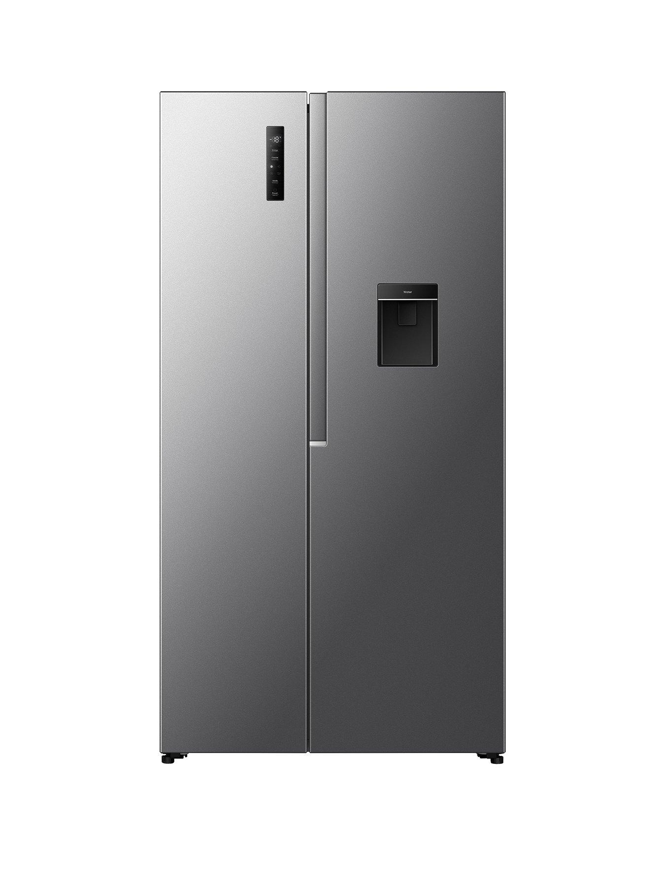 Fridgemaster MS91558DES Total No Frost American Fridge Freezer - Silver