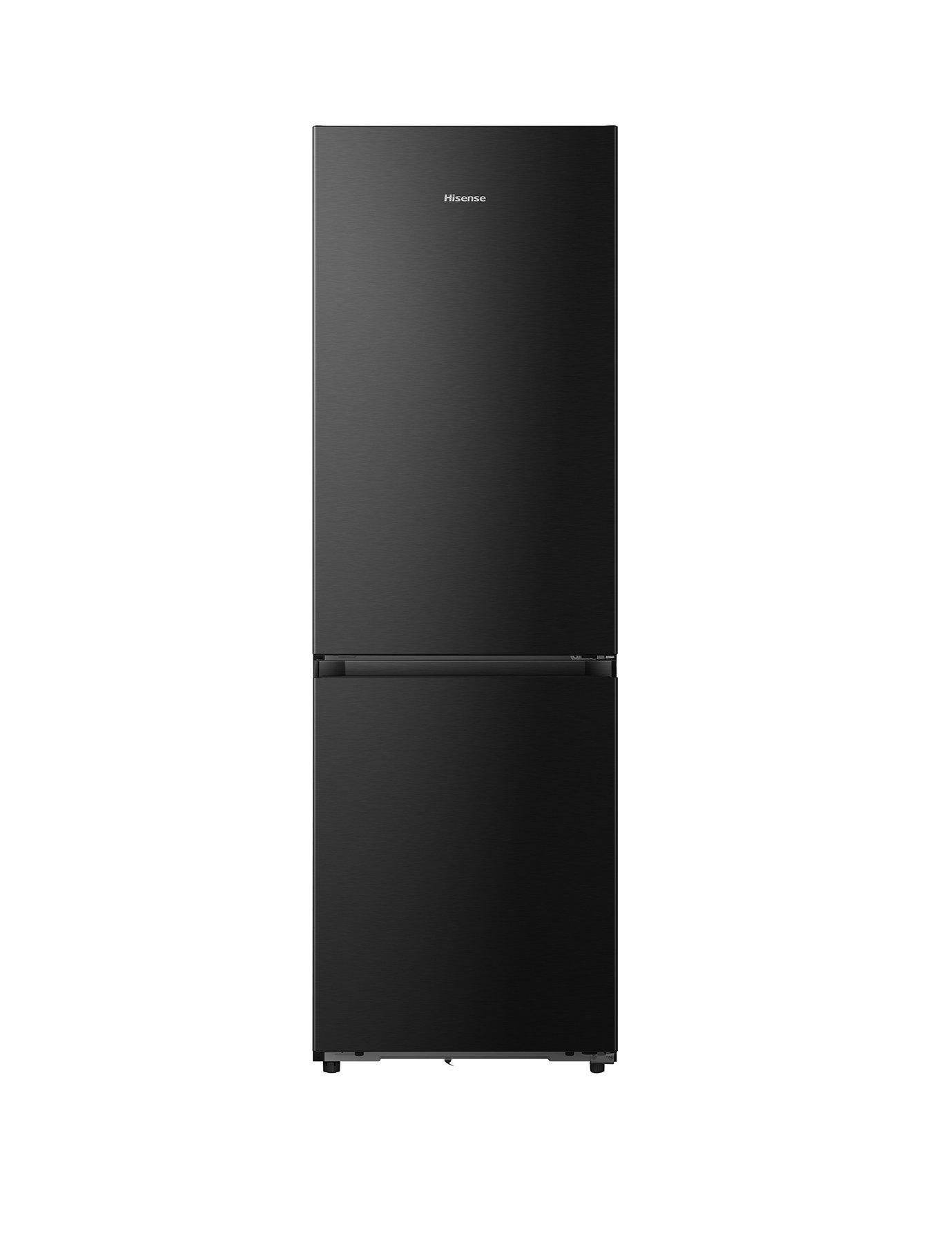 Image 1 of 6 of Hisense KitchenFit Eclipse RB5K330GSFC 60/40 Fridge freezer Wi-fi connected - Black Stainless - C Rated