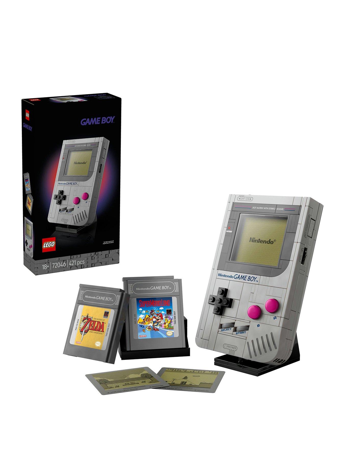 Image 1 of 8 of LEGO Super Mario Game Boy Model Kit for Adults 72046