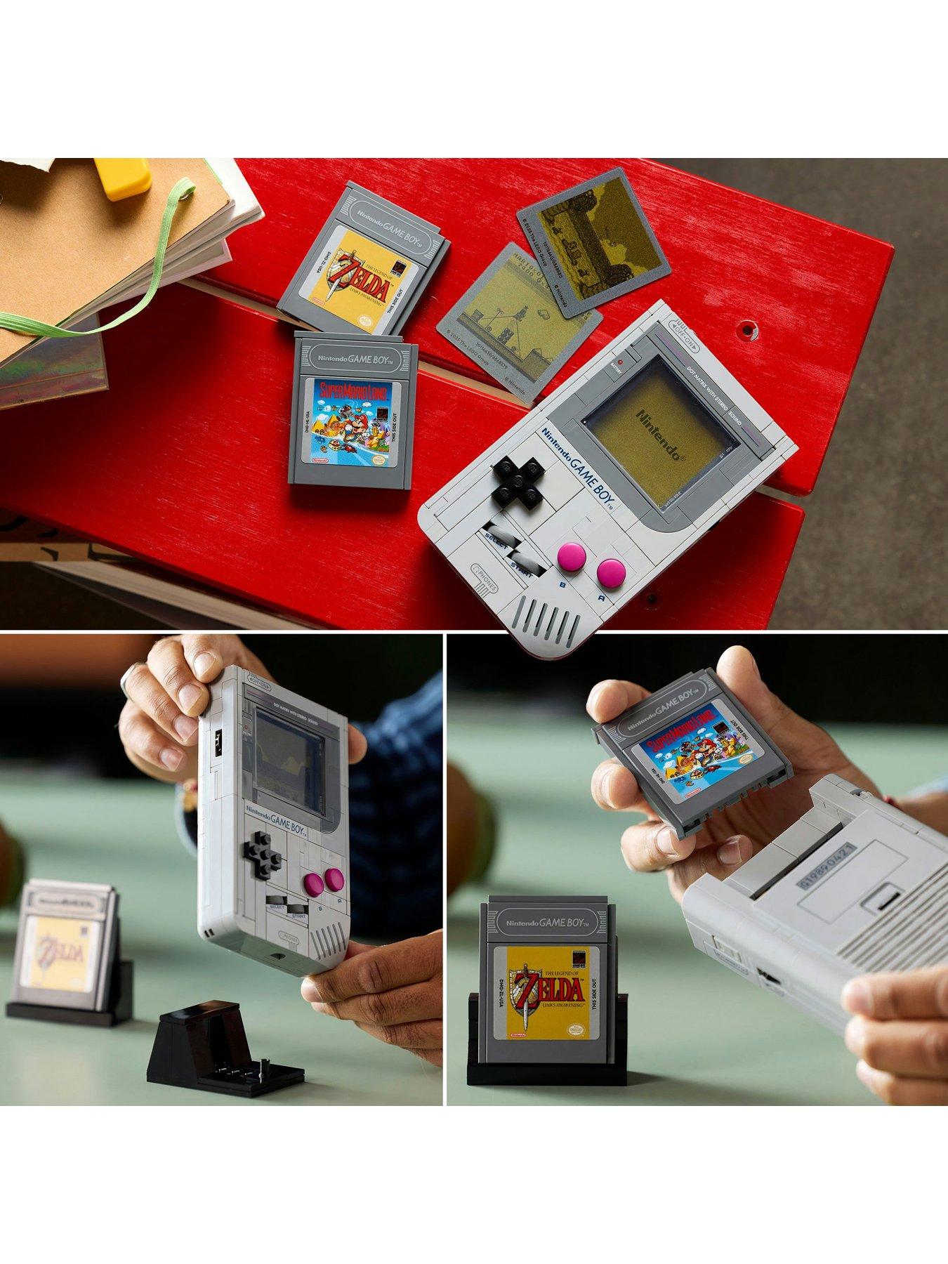 Image 4 of 8 of LEGO Super Mario Game Boy Model Kit for Adults 72046