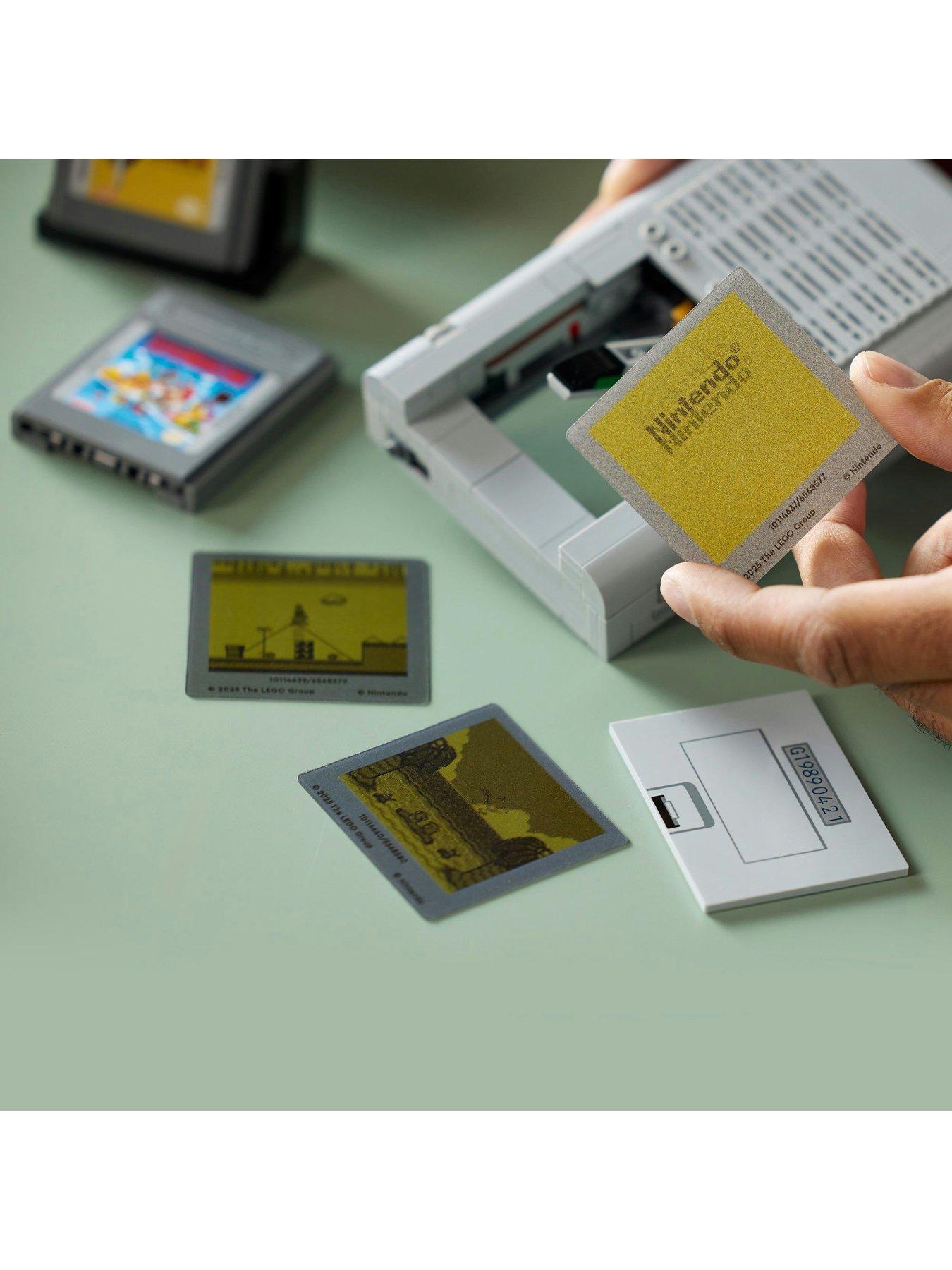 Image 5 of 8 of LEGO Super Mario Game Boy Model Kit for Adults 72046