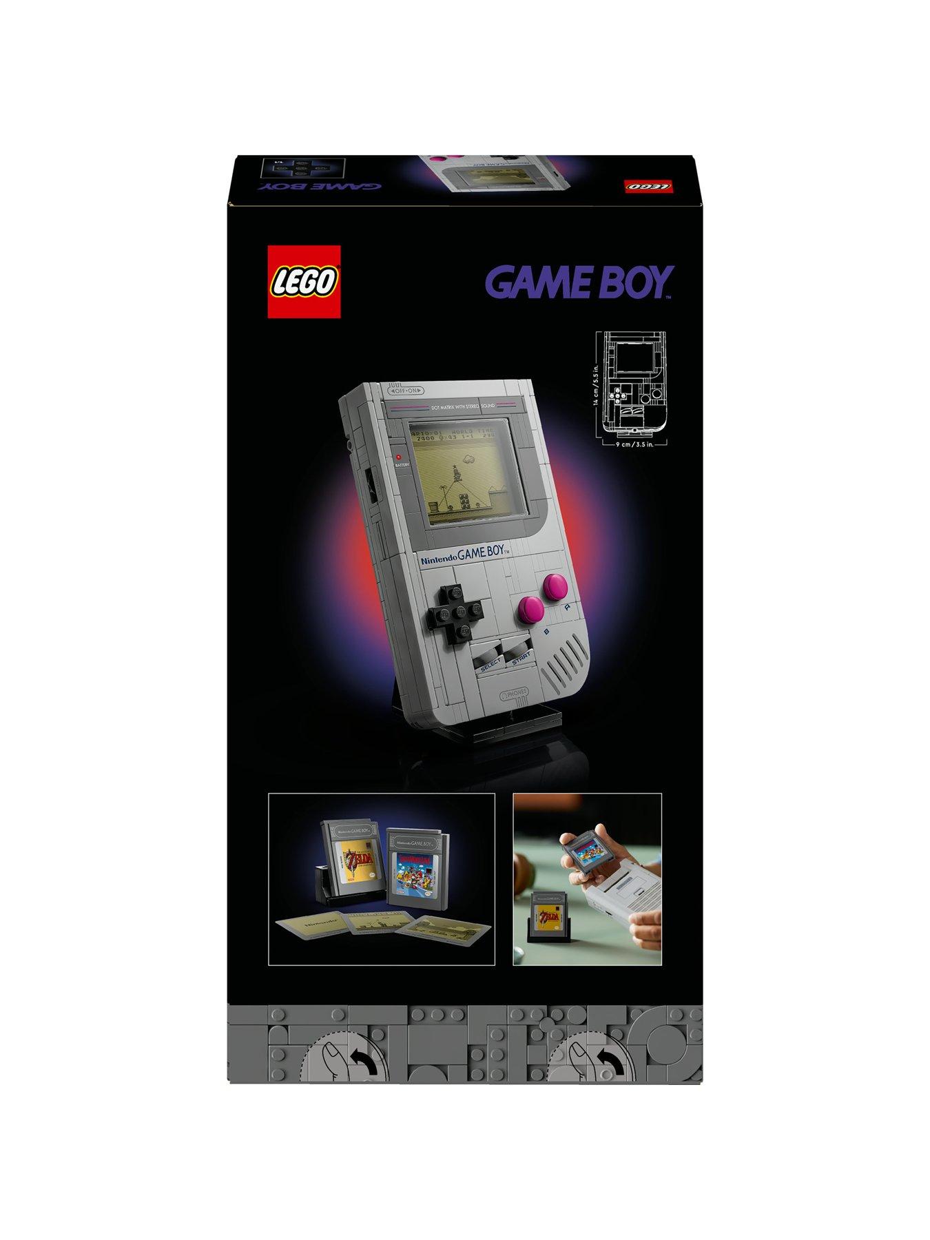 Image 7 of 8 of LEGO Super Mario Game Boy Model Kit for Adults 72046
