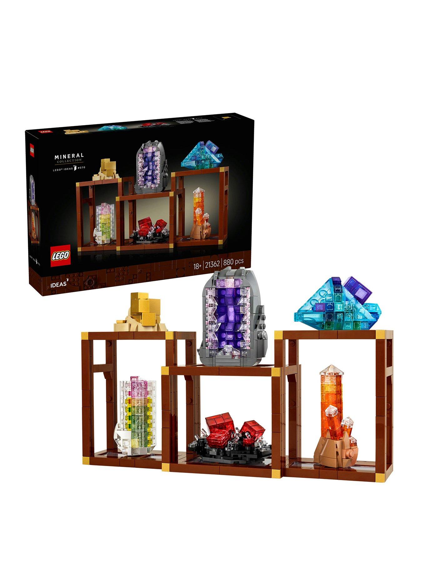 LEGO Ideas Mineral Collection Set for Adults 21362 Very