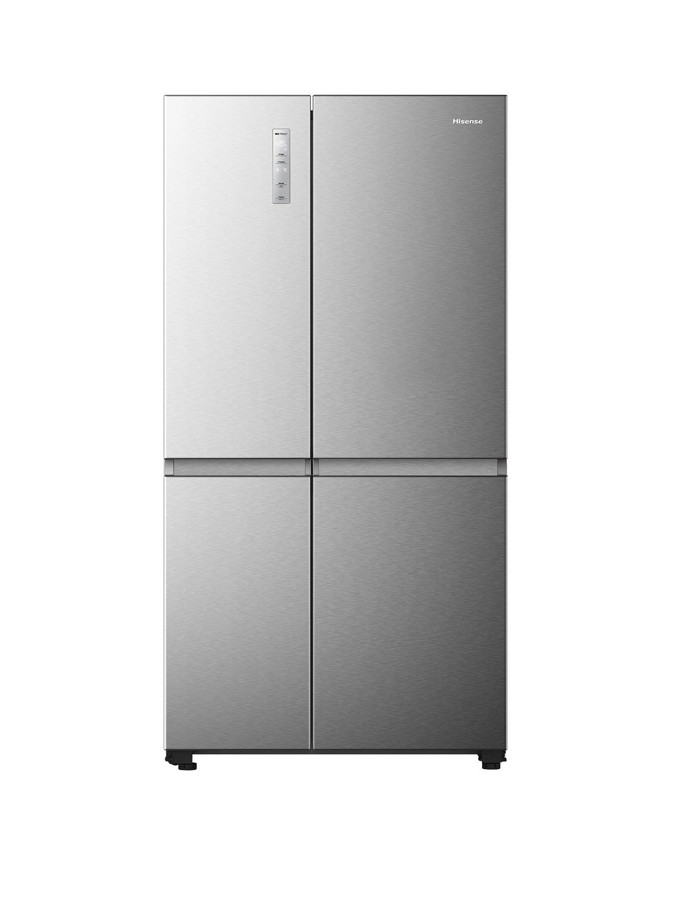 Hisense PureFlat RS840N4ACC American Smart Fridge Freezer - Stainless Steel