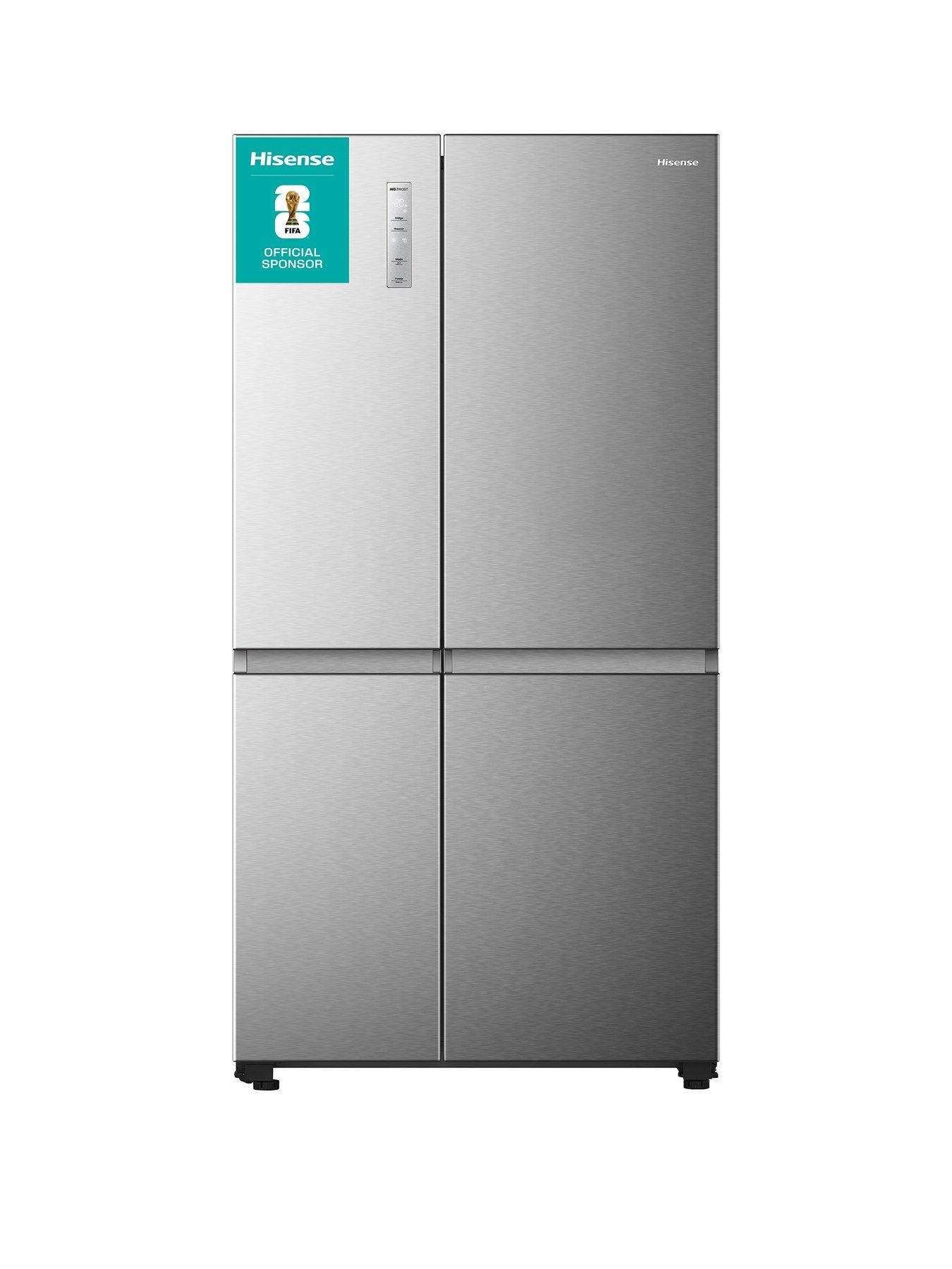 Image 1 of 6 of Hisense PureFlat RS5P668SSCC American Smart Fridge Freezer - Stainless Steel