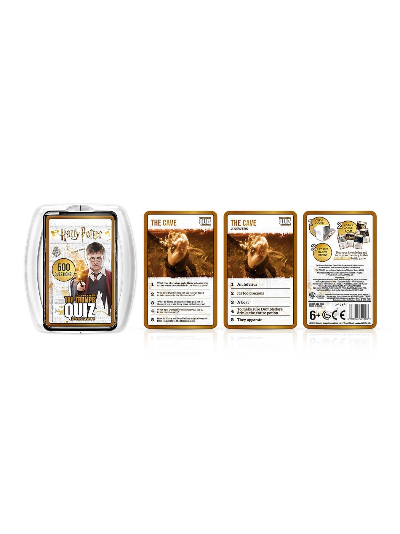 Image 4 of 4 of Top Trumps Harry Potter Quiz Card Game