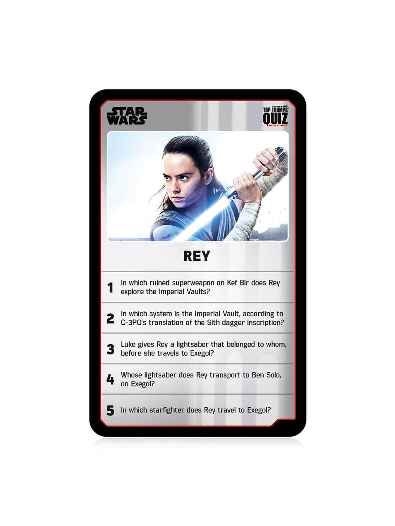 Image 6 of 7 of Top Trumps Star Wars Quiz Card Game